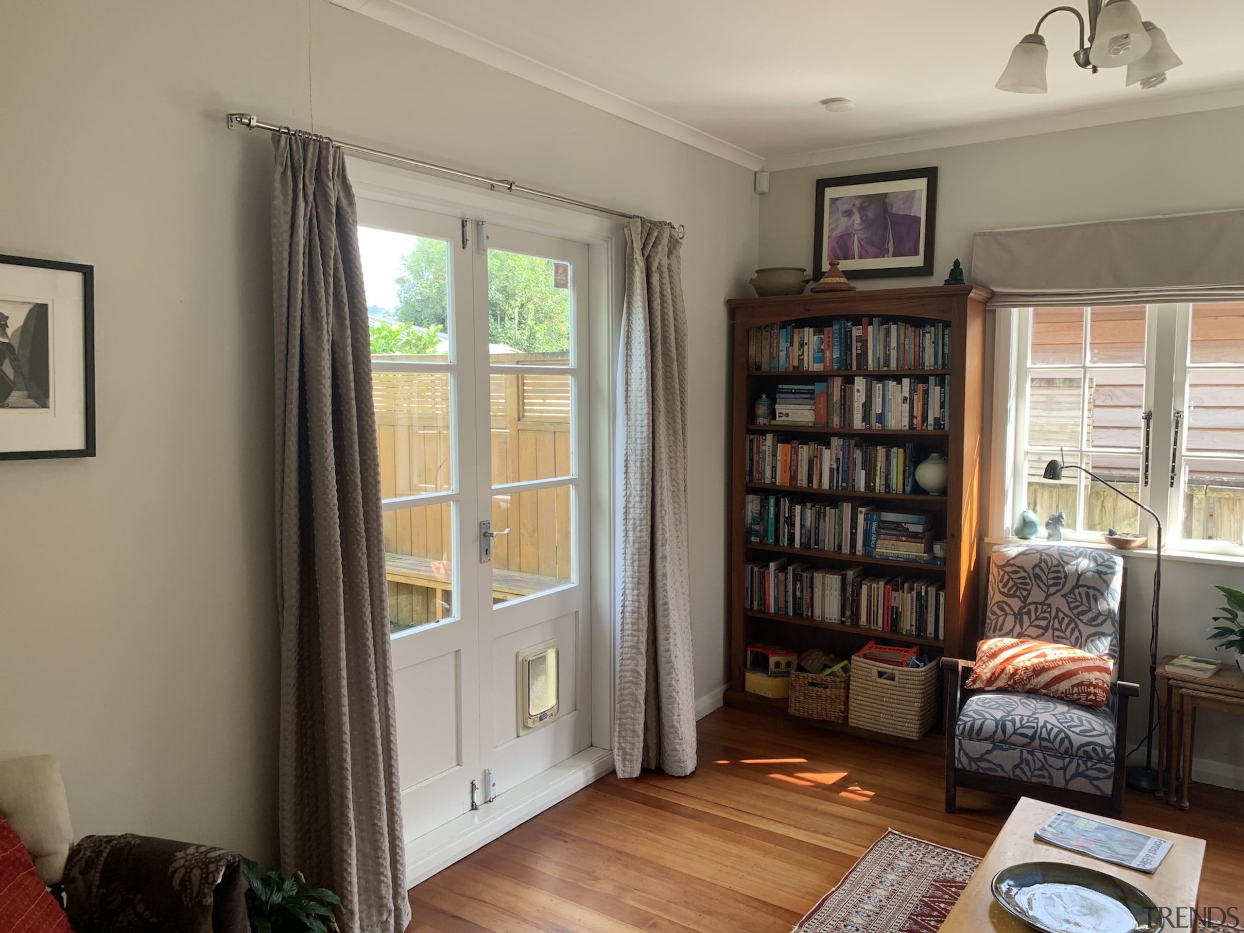 The before living space. - Scandinavian feel in 