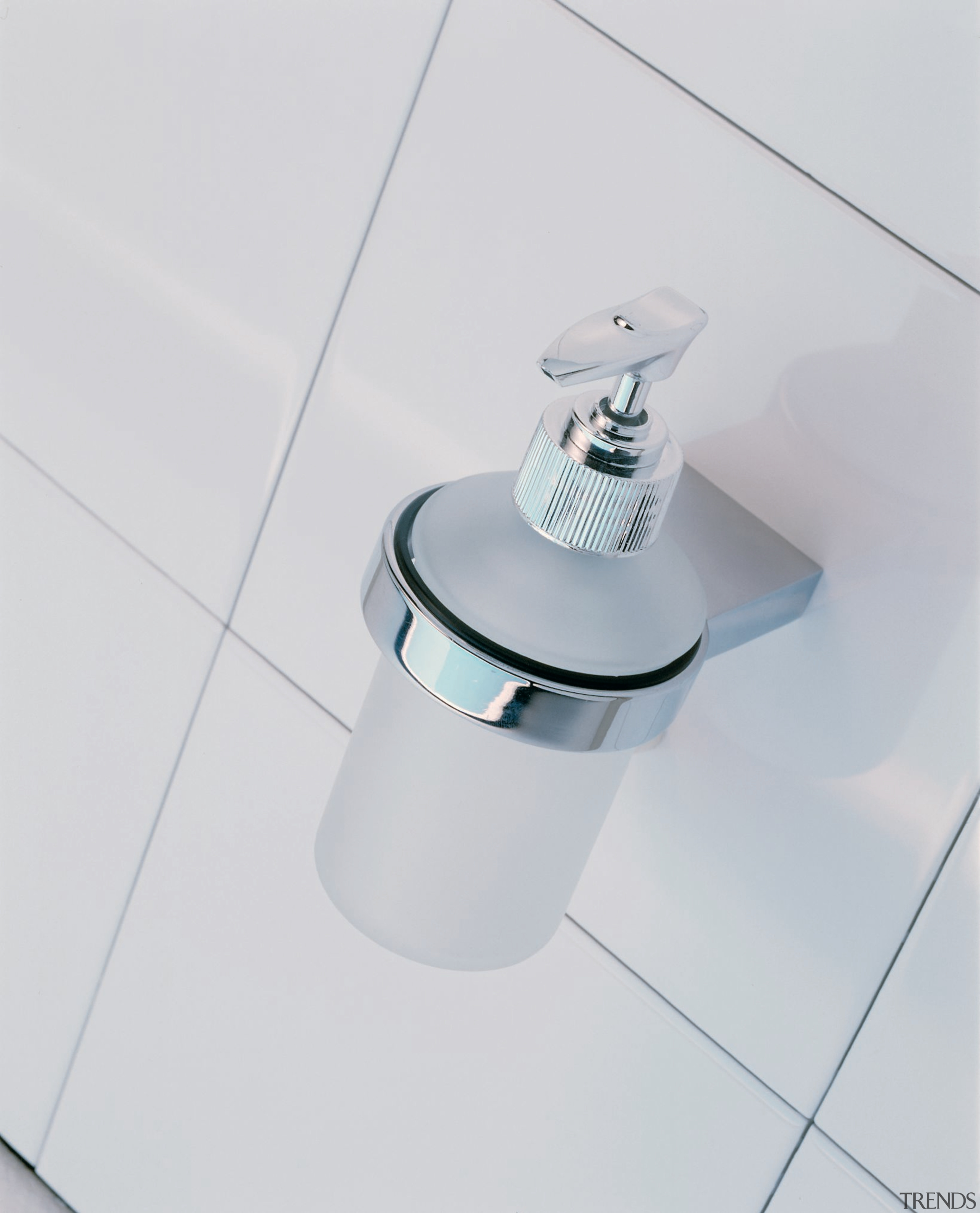 The detail of a soap dispensor - The bathroom accessory, plumbing fixture, product, product design, tap, white