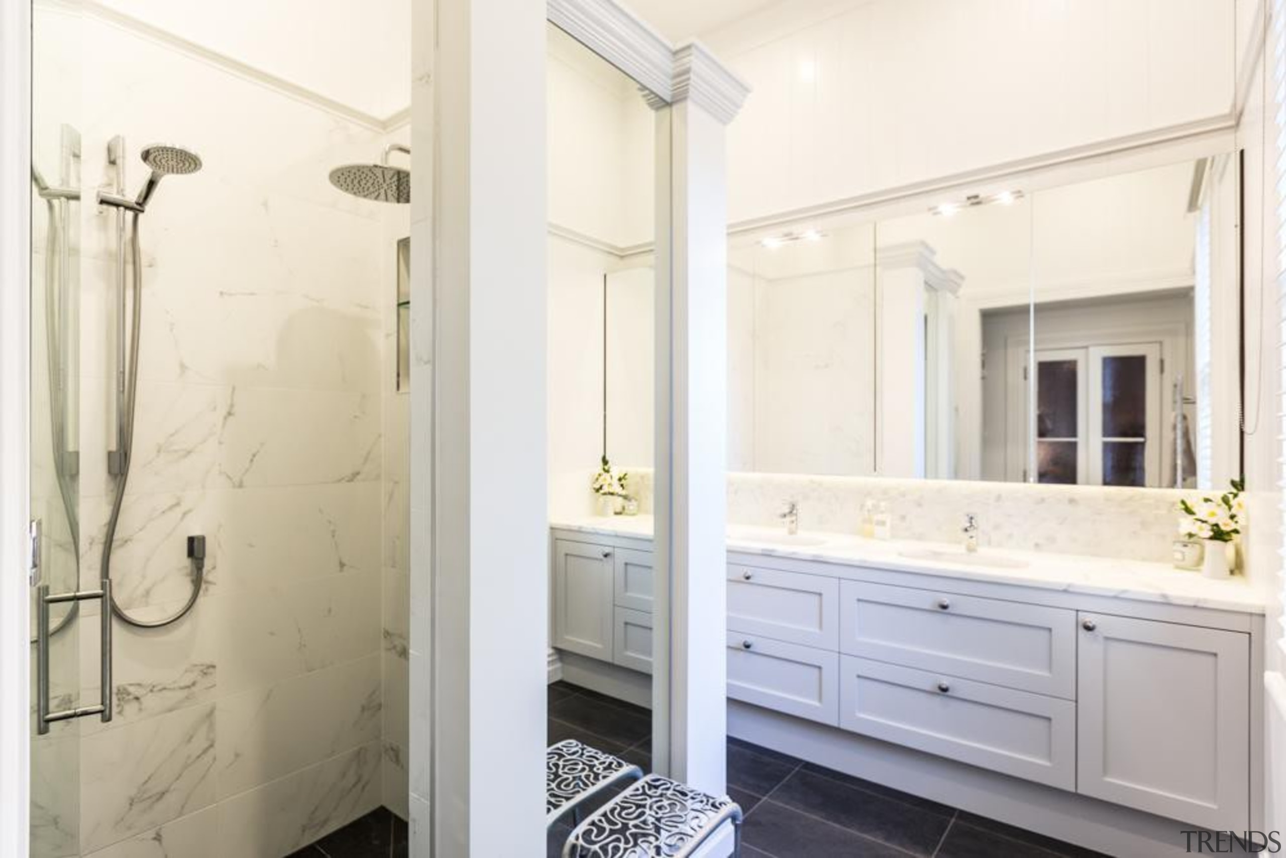 Classic Villa - Classic Villa - bathroom | bathroom, bathroom accessory, bathroom cabinet, floor, home, interior design, room, sink, white