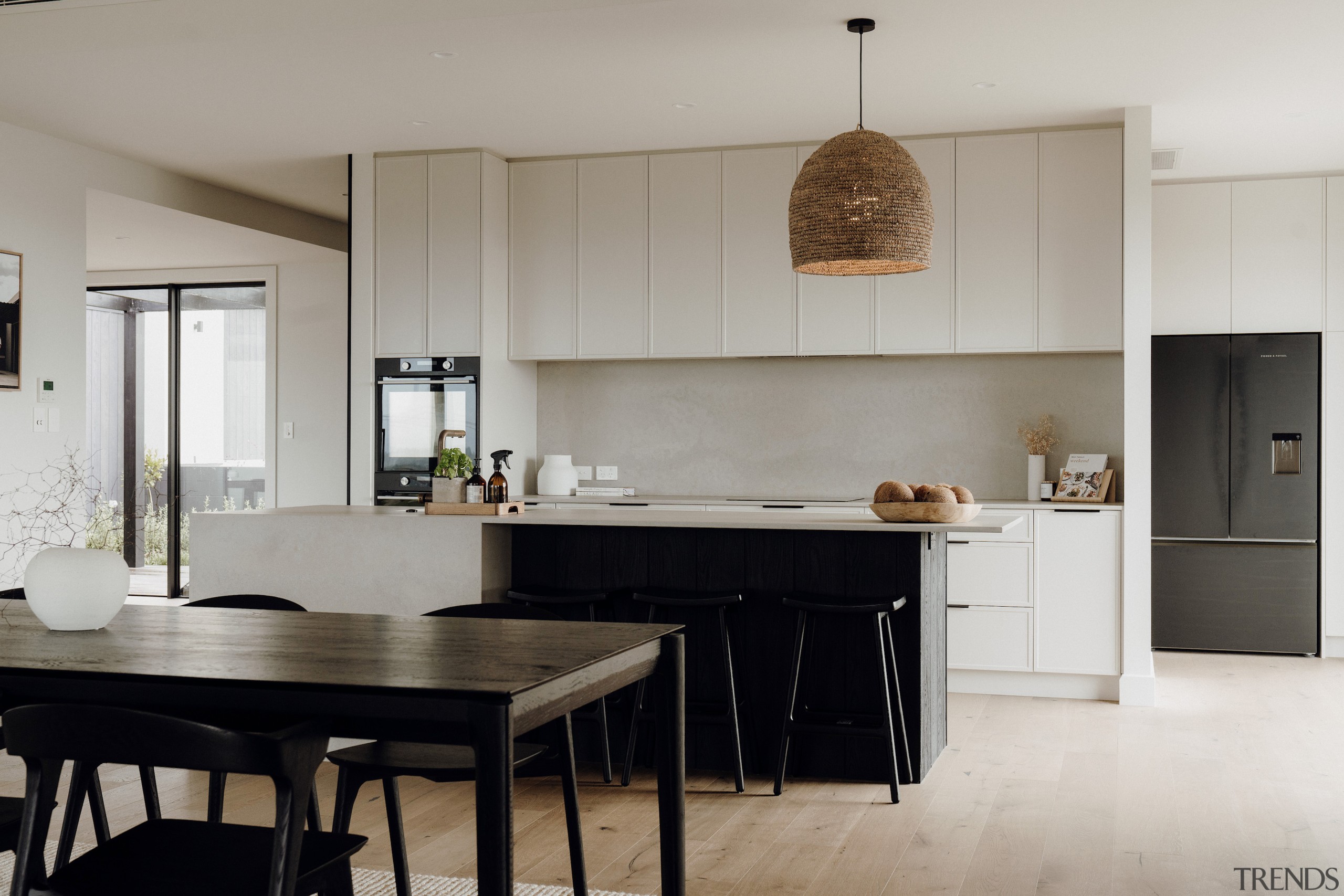 The new kitchen with scullery behind. - Sense 