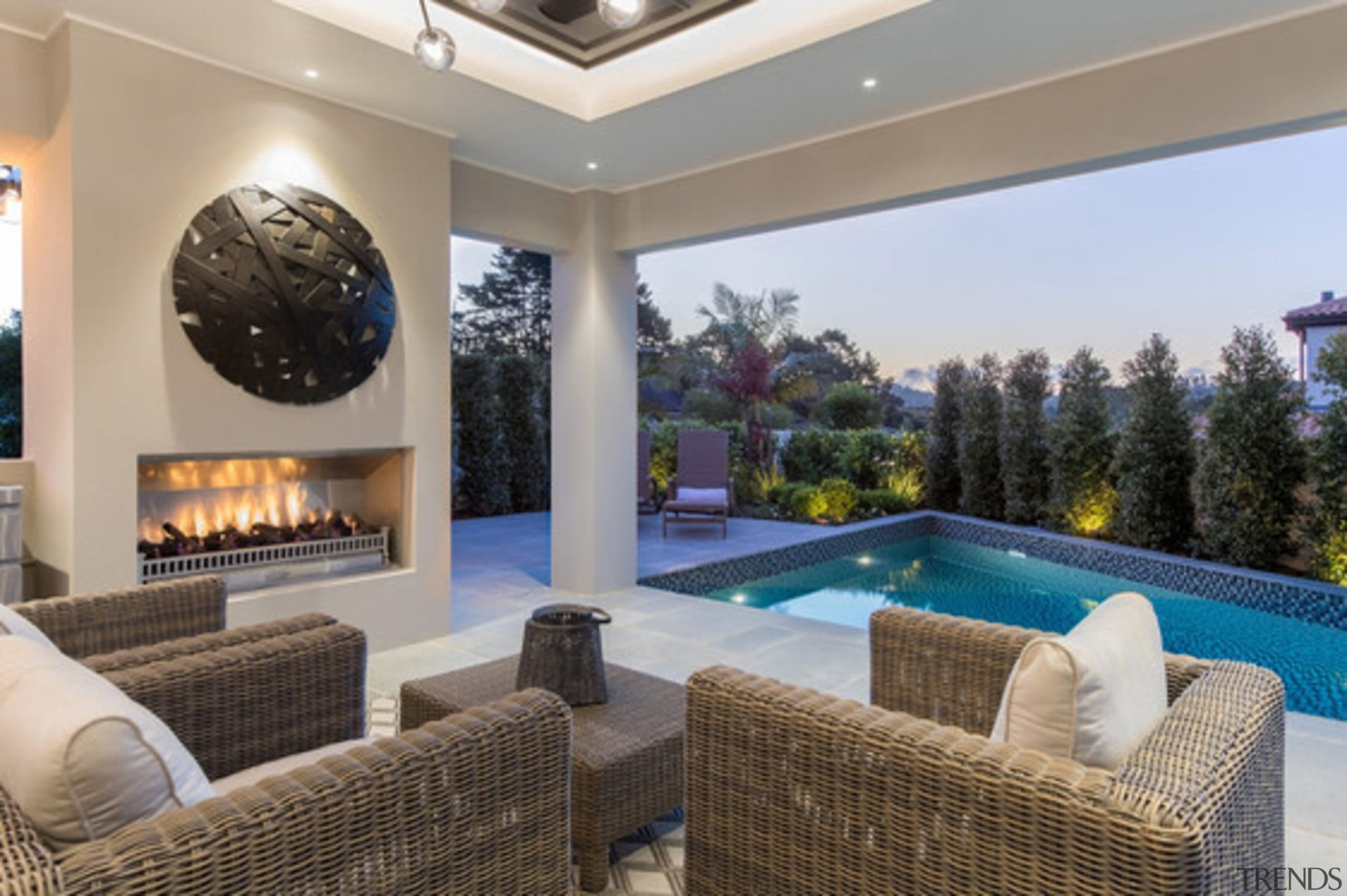 New Albany Show Home - New Albany Show estate, home, interior design, living room, property, real estate, swimming pool, gray