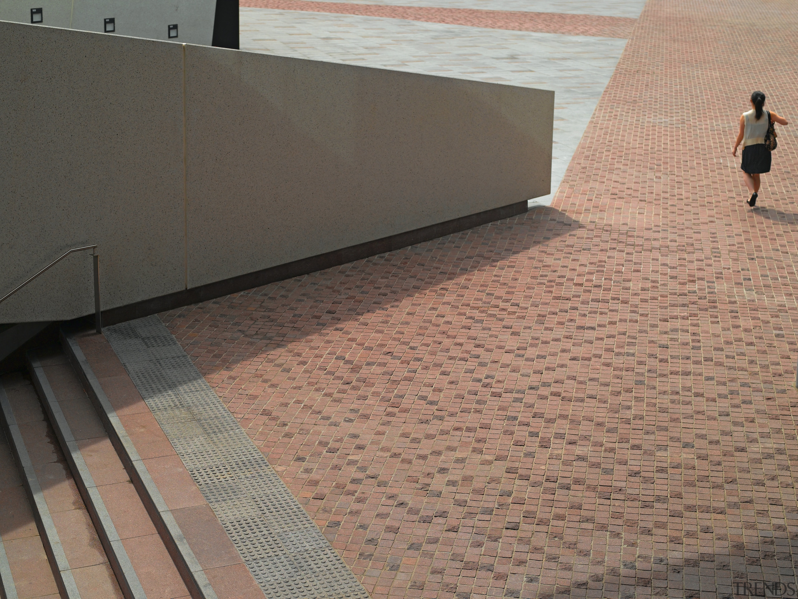 Image featuring paving done by Sam the Paving floor, flooring, line, road surface, roof, wall, gray, orange
