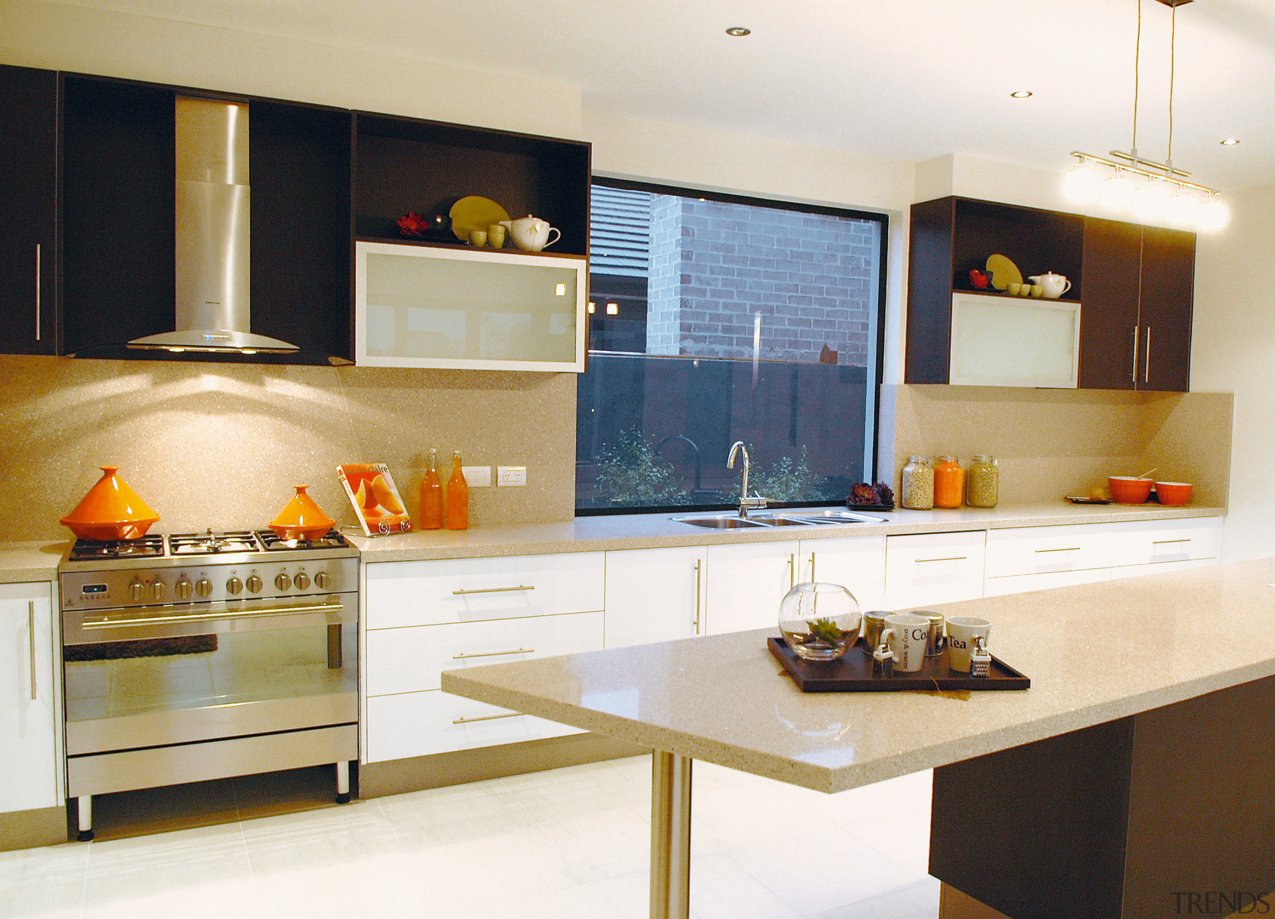 A view of a NSD home. - A cabinetry, countertop, cuisine classique, interior design, kitchen, room, white