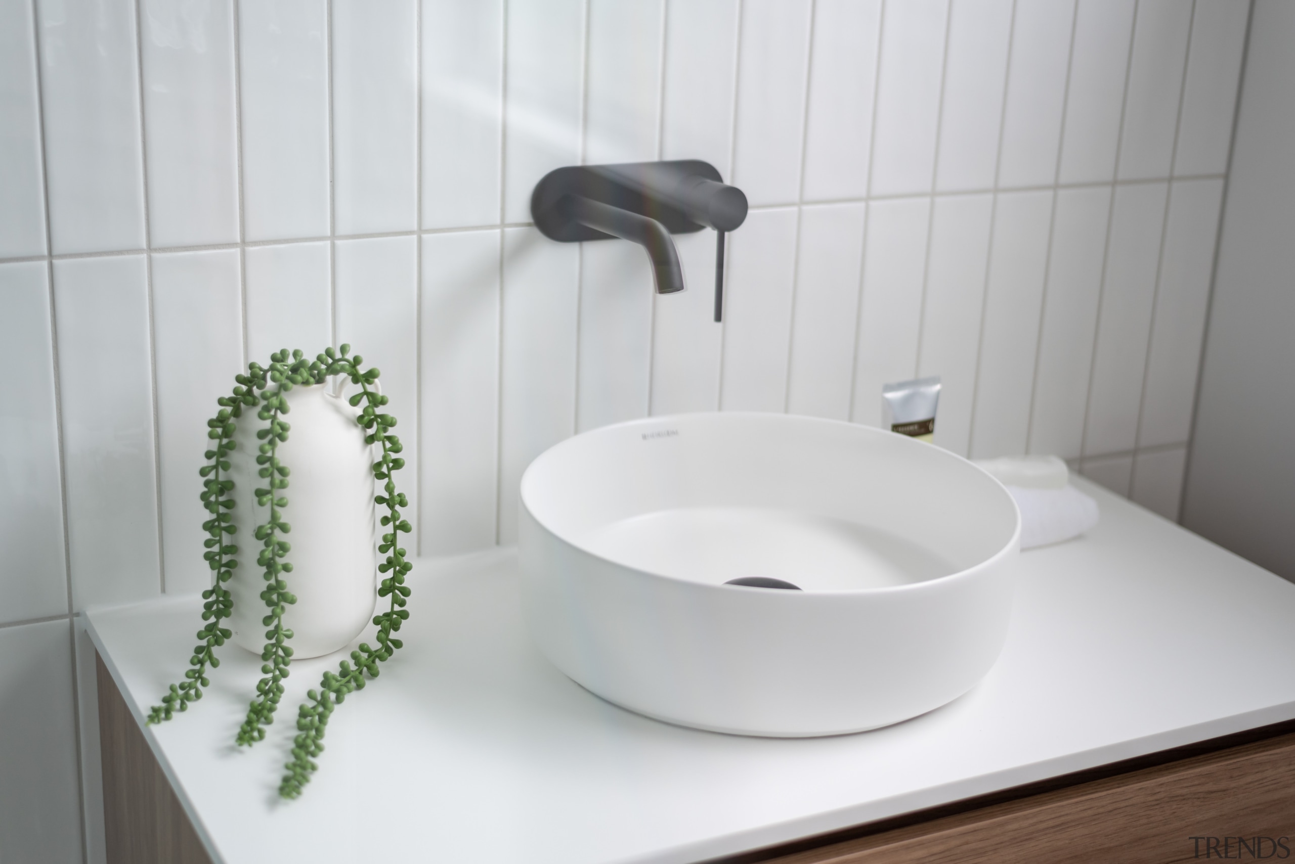 A simple white subway tile called Victoria White 