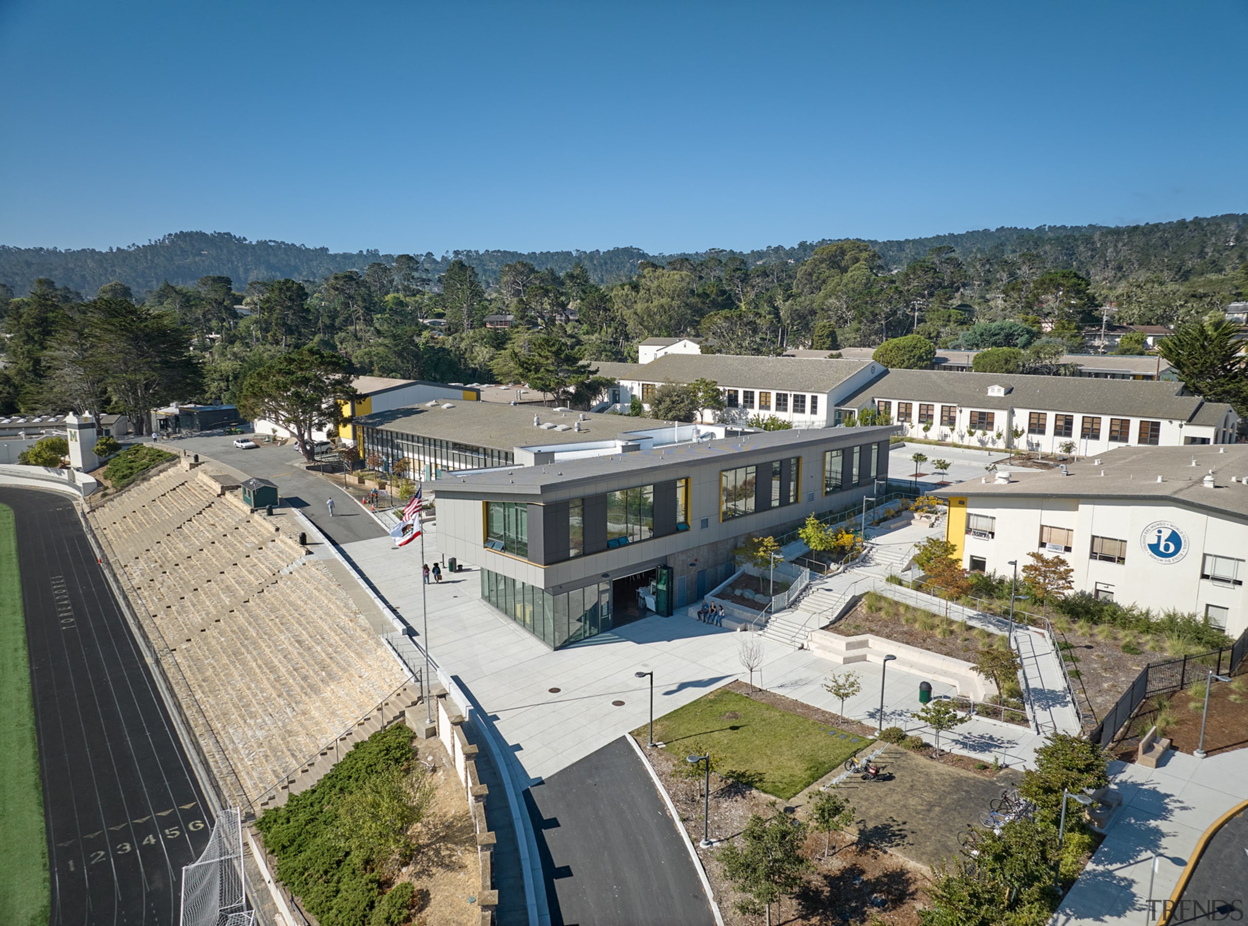 The science centre helps organise flow within the 