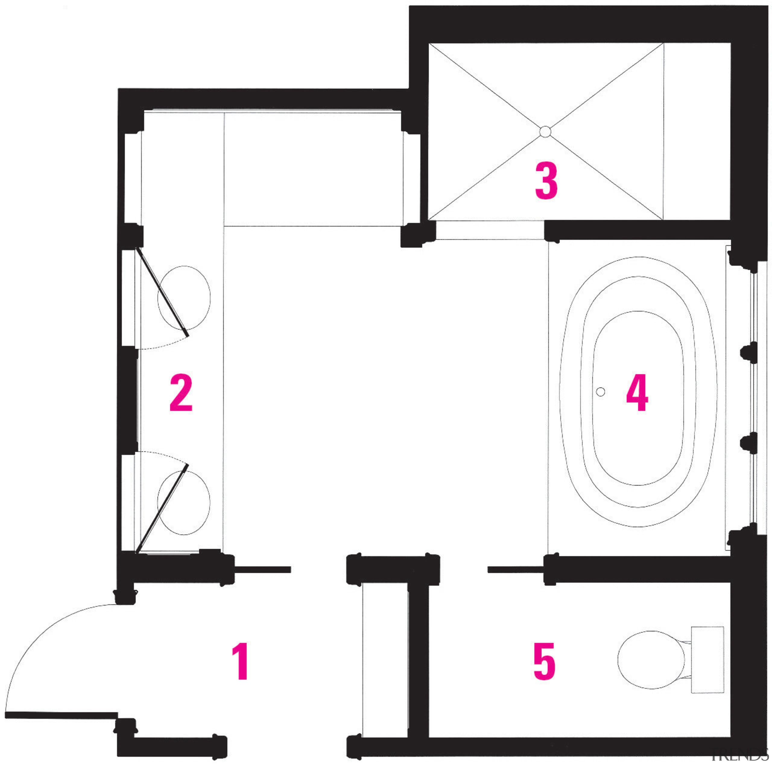 Floor plan diagram. - Floor plan diagram. - angle, area, design, diagram, drawing, font, line, pattern, product, product design, purple, square, white