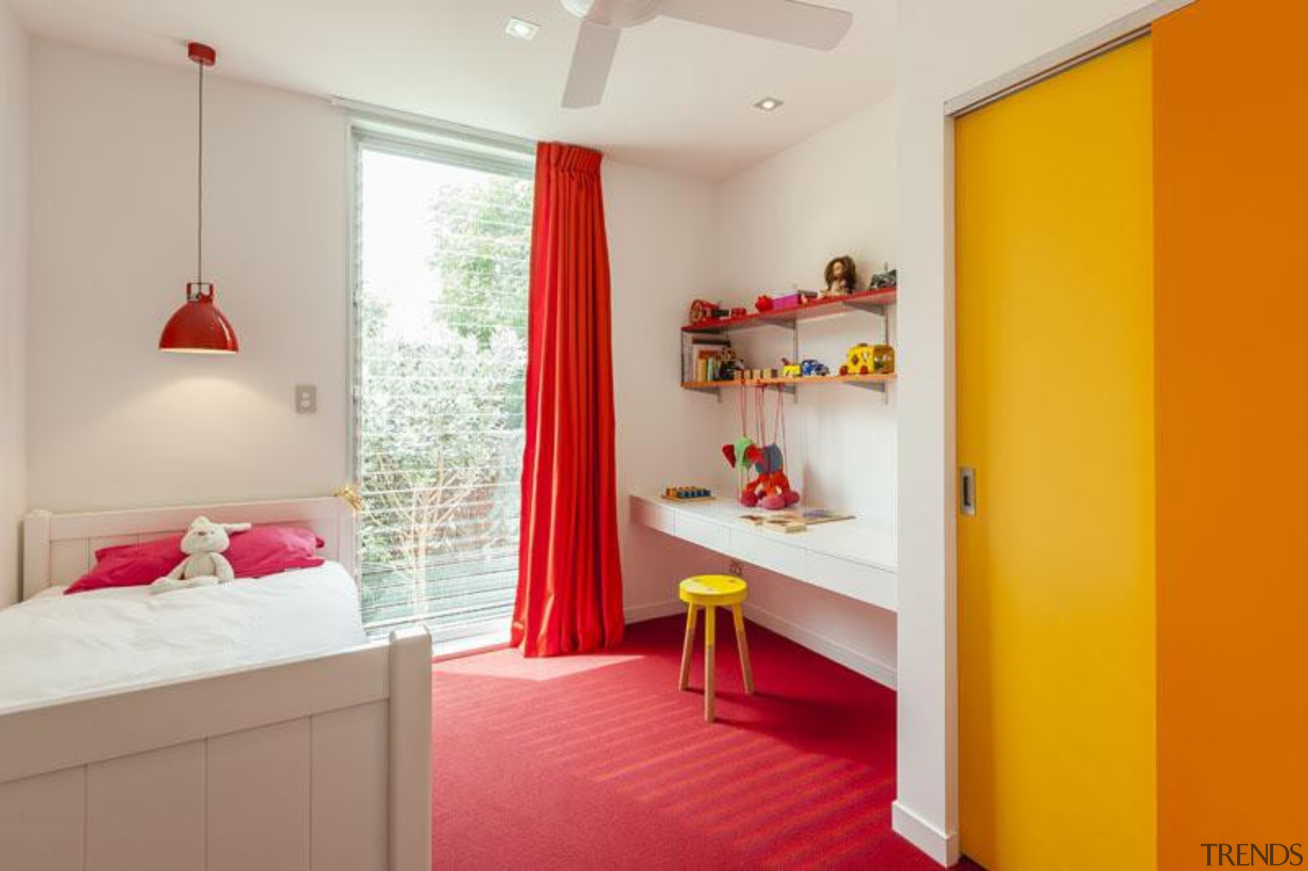 Bedroom Cabinet - bedroom | furniture | home bedroom, furniture, home, interior design, real estate, room, gray, orange