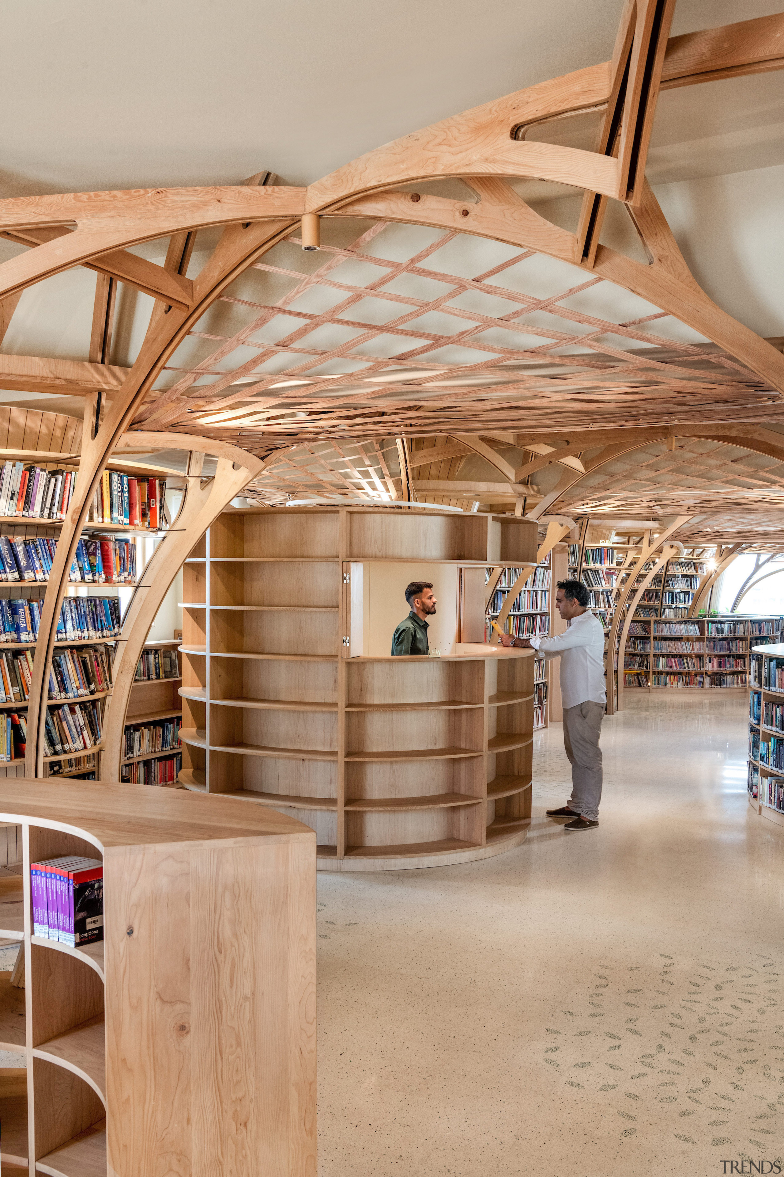 The reception pod. - Forest of knowledge - 