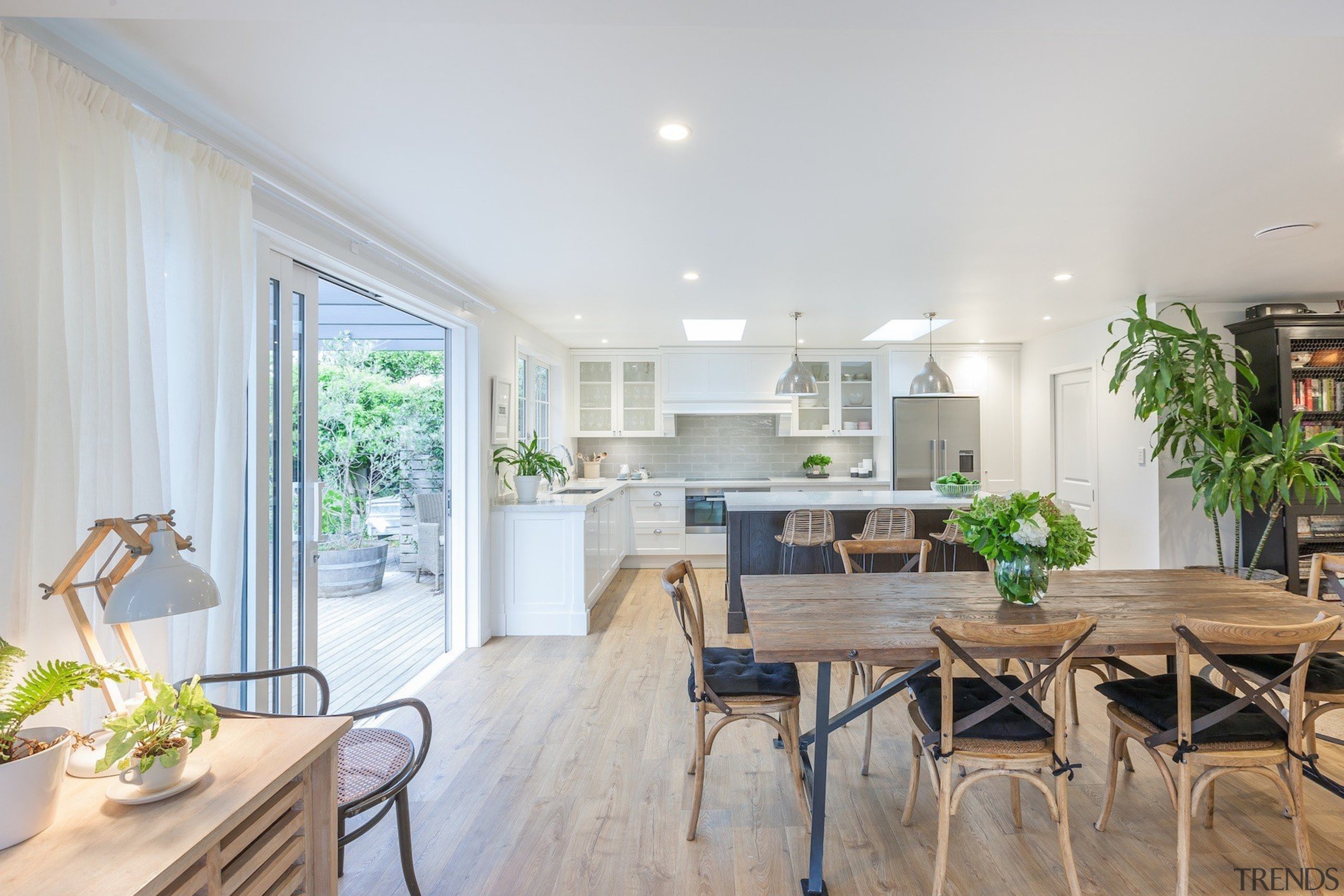 Fyfe Kitchens – TIDA New Zealand Designer home, house, interior design, living room, property, real estate, gray