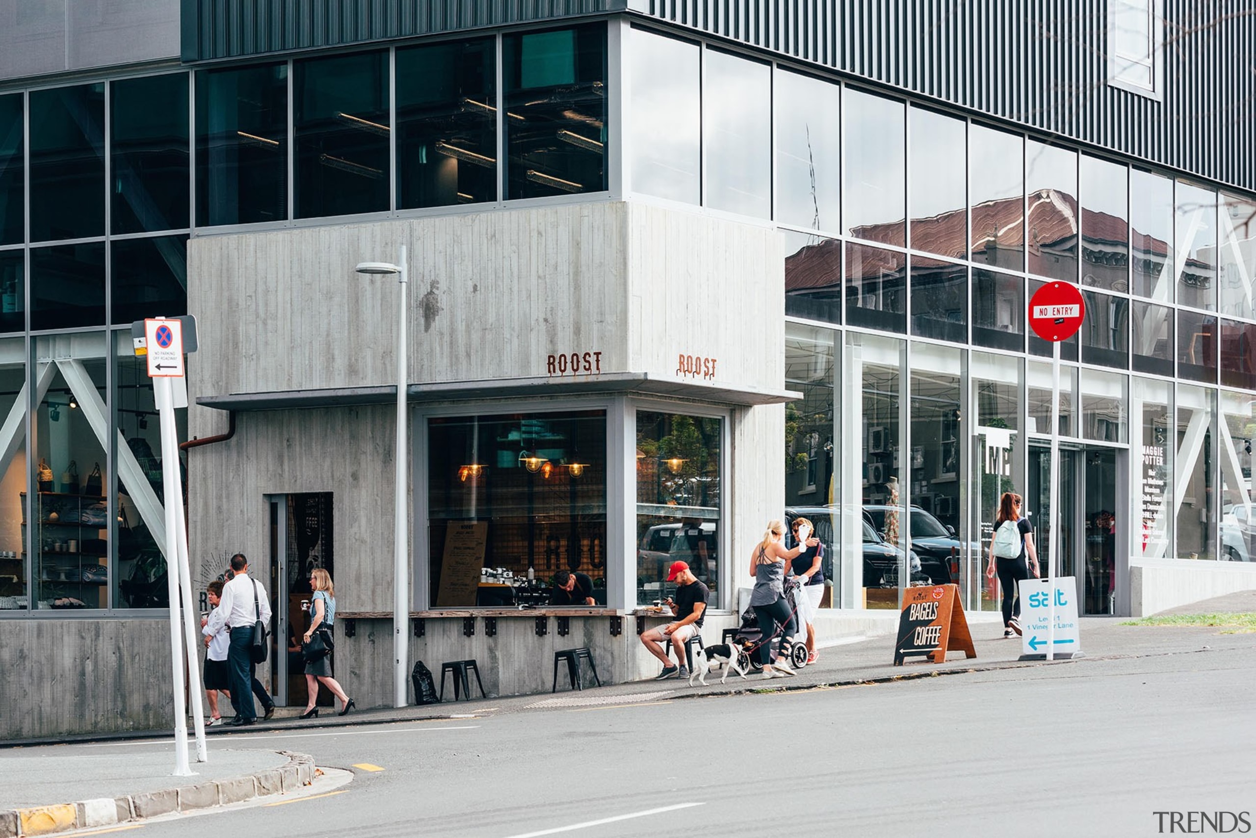 Planning And Urban Design: Vinegar Lane by Isthmus building, city, facade, white, black, gray