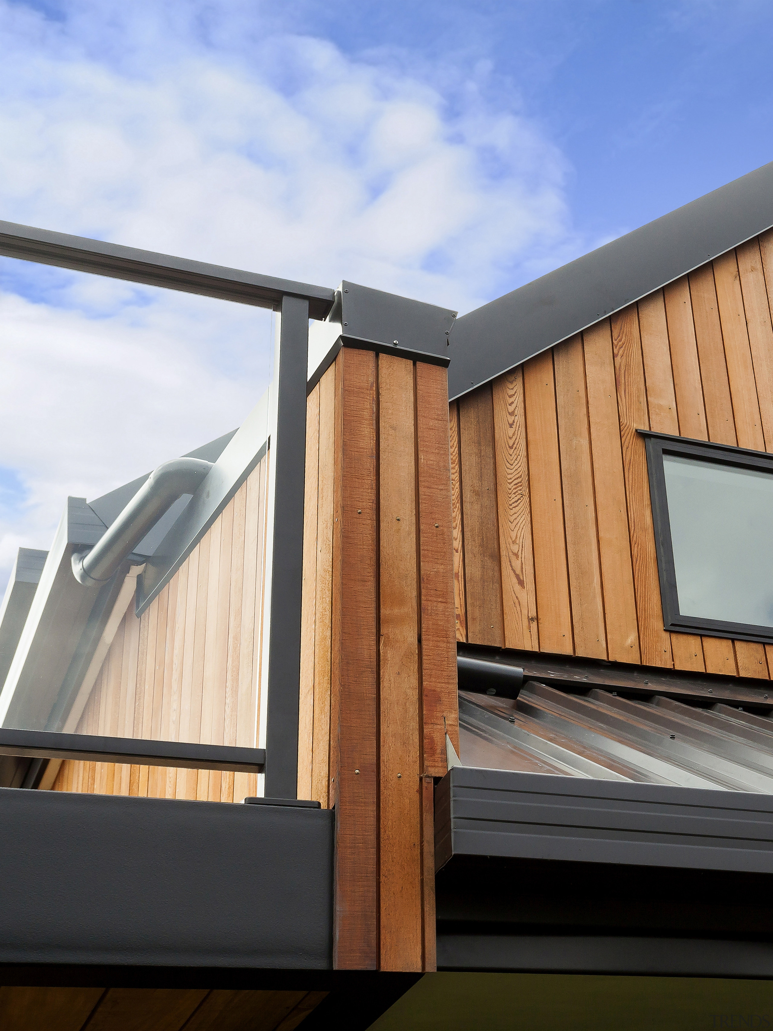 Various poor roof junctions were tidied up and 