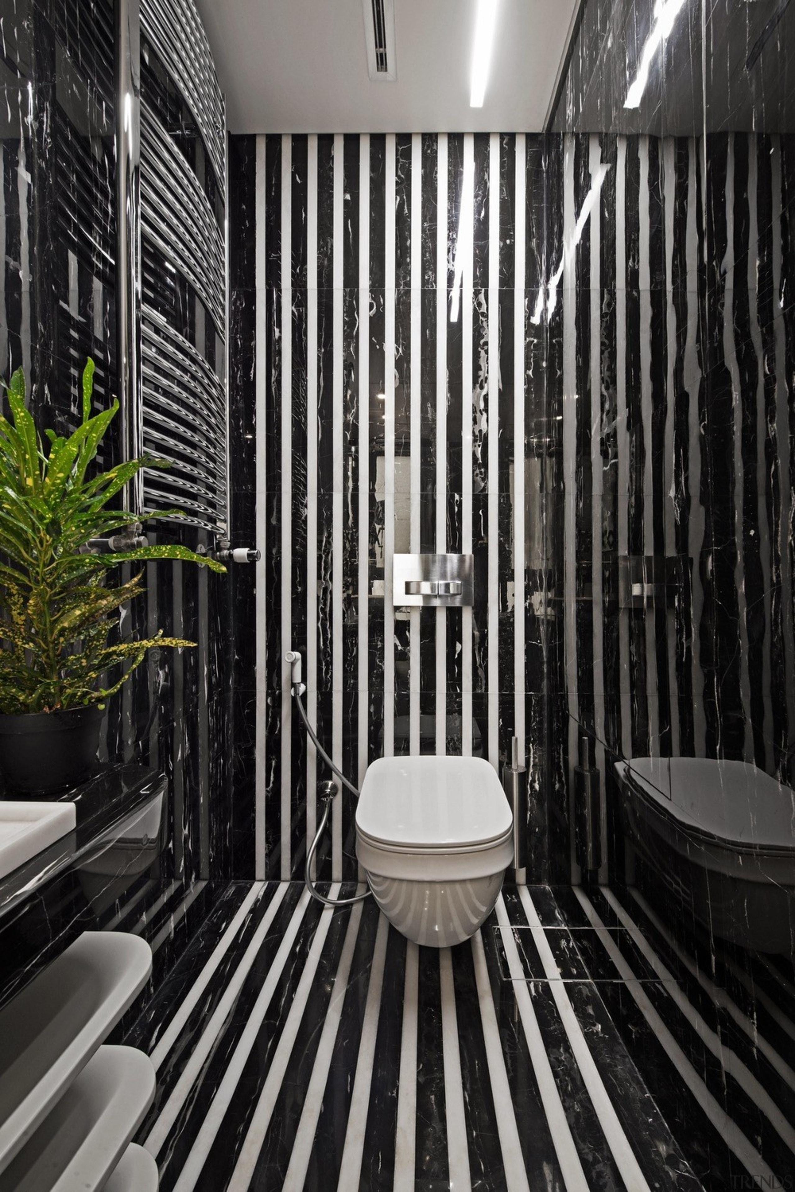 Functional for family - architecture | bathroom | architecture, bathroom, black-and-white, building, ceiling, house, interior design, line, plumbing fixture, room, black, gray