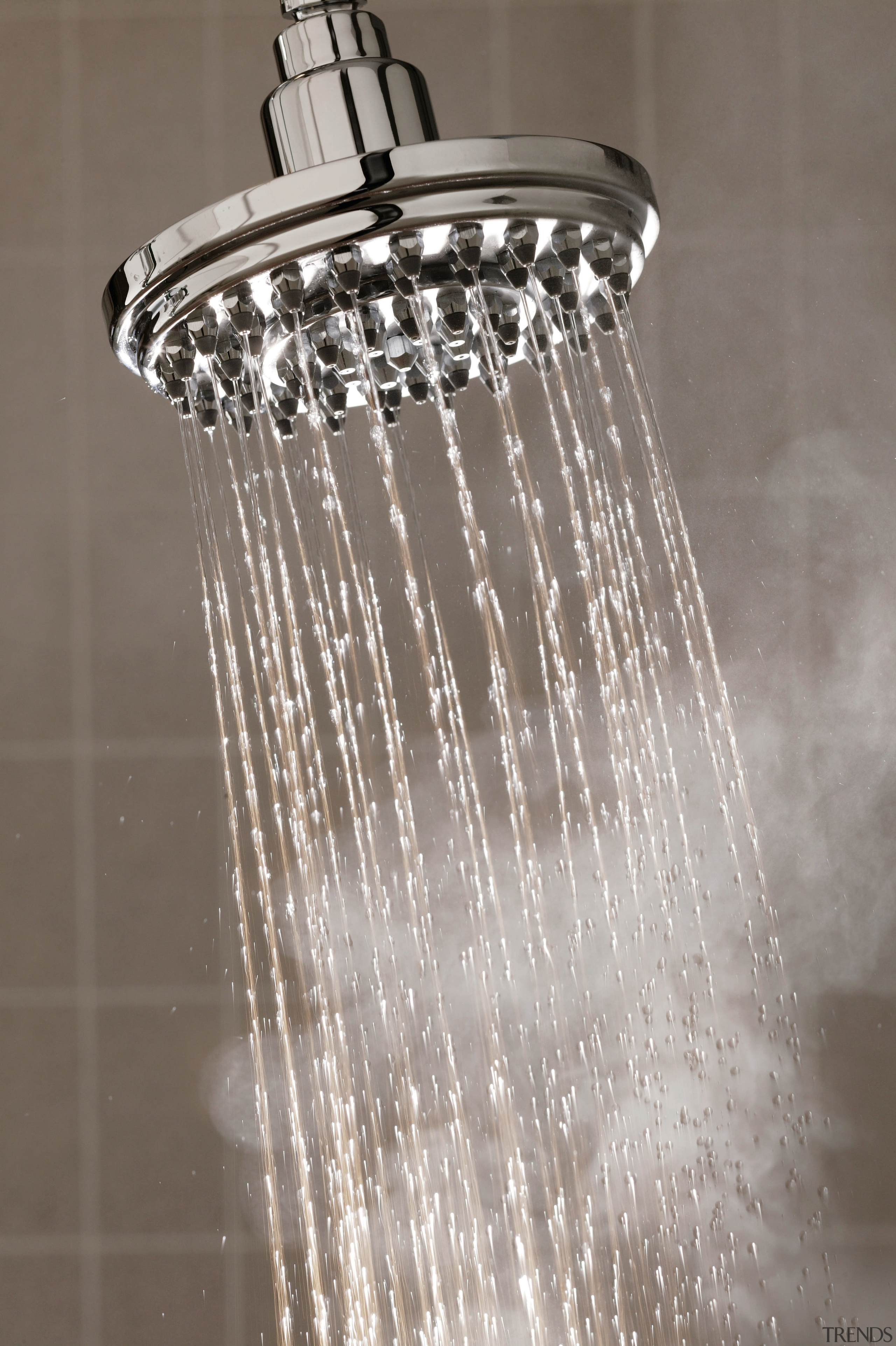 A view of a hot water system by chandelier, light fixture, lighting, plumbing fixture, tap, gray