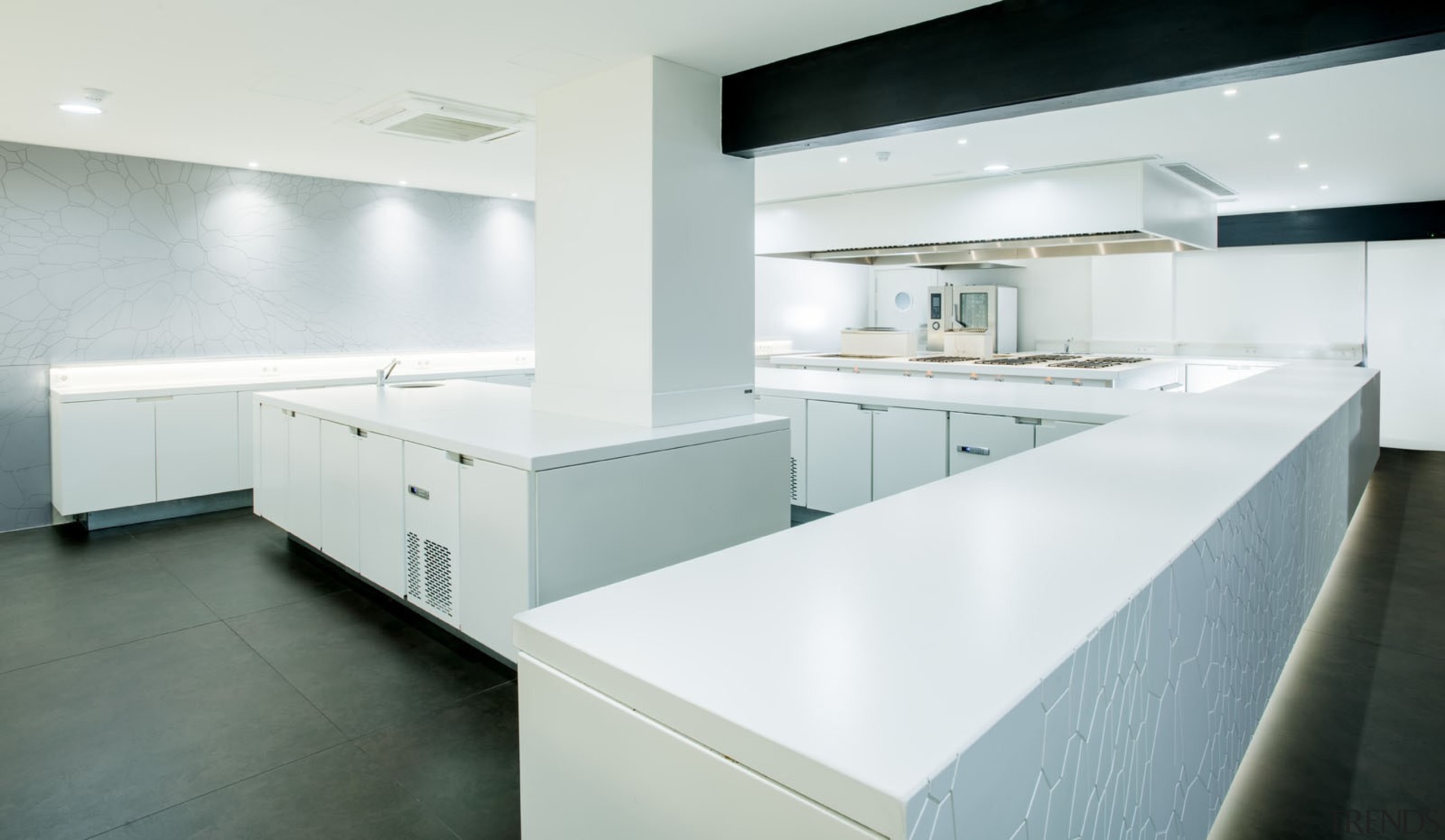 DEKTON ZENITH DaniG - Marbella - 00B - architecture, countertop, floor, interior design, kitchen, product design, white