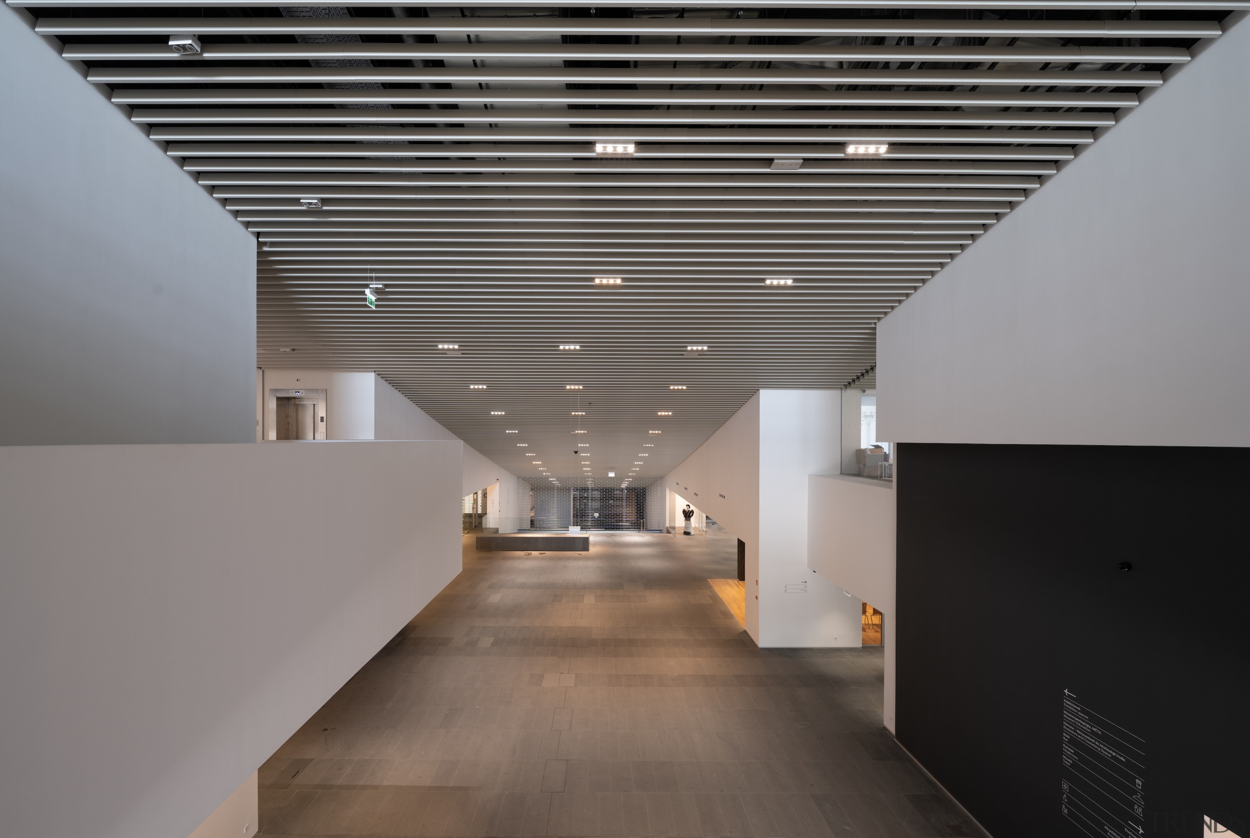 The spaces of the new building also reflect 