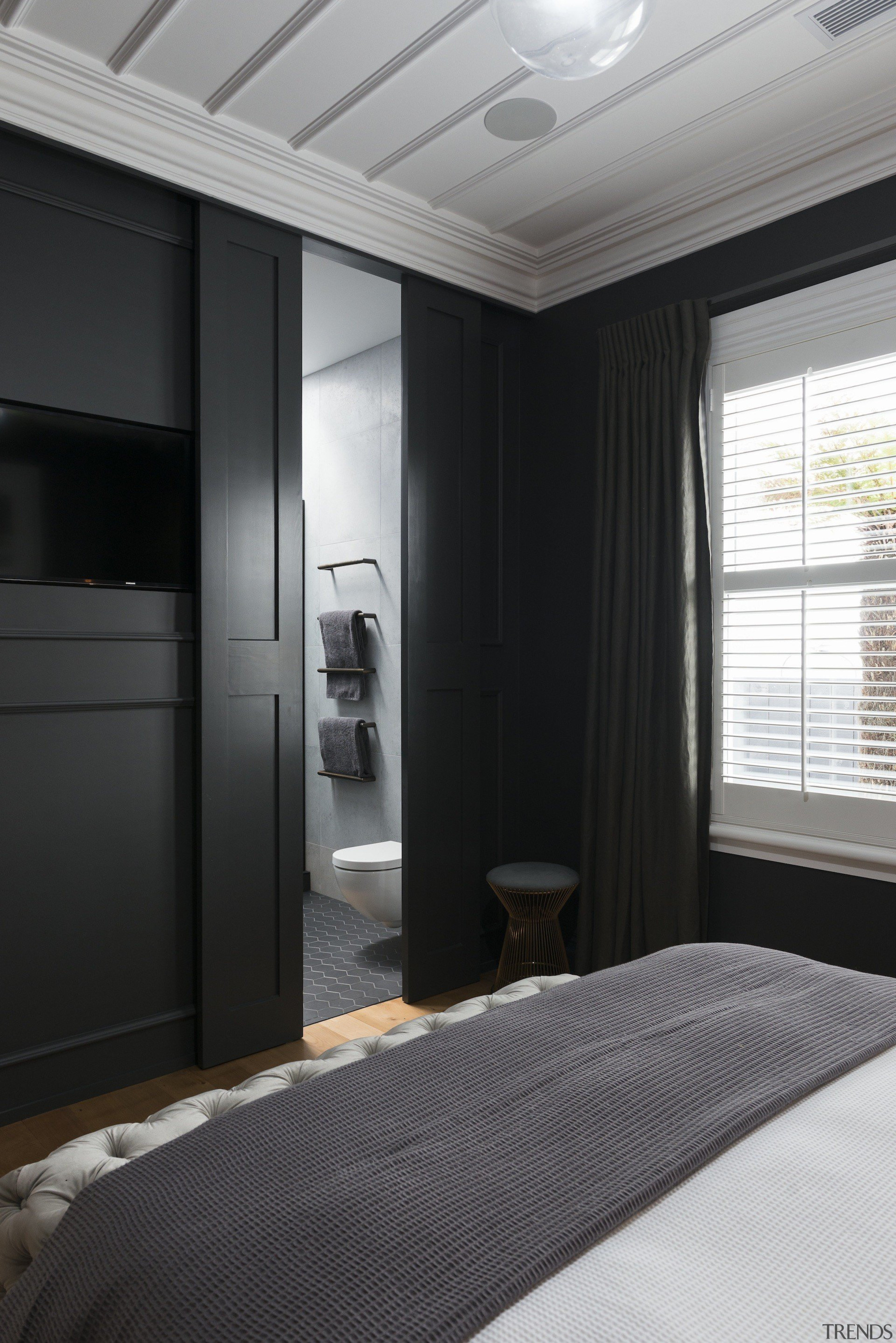 See more from Caro Design architecture, ceiling, interior design, room, window, black, gray