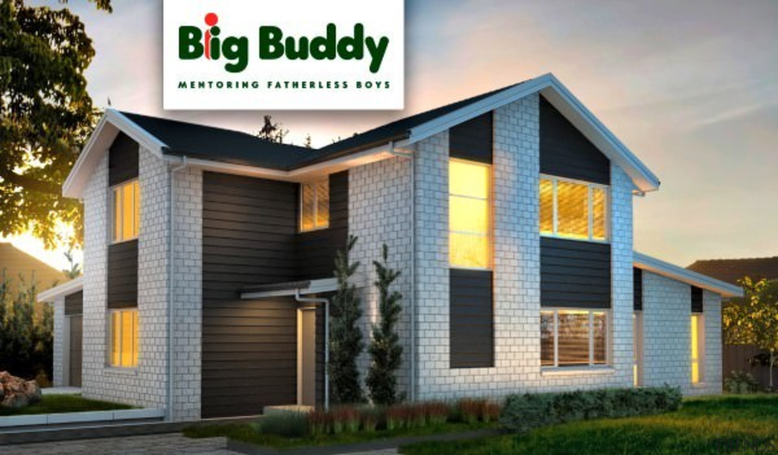 One of two houses auctioned by GJ Gardner building, elevation, facade, home, house, property, real estate, siding