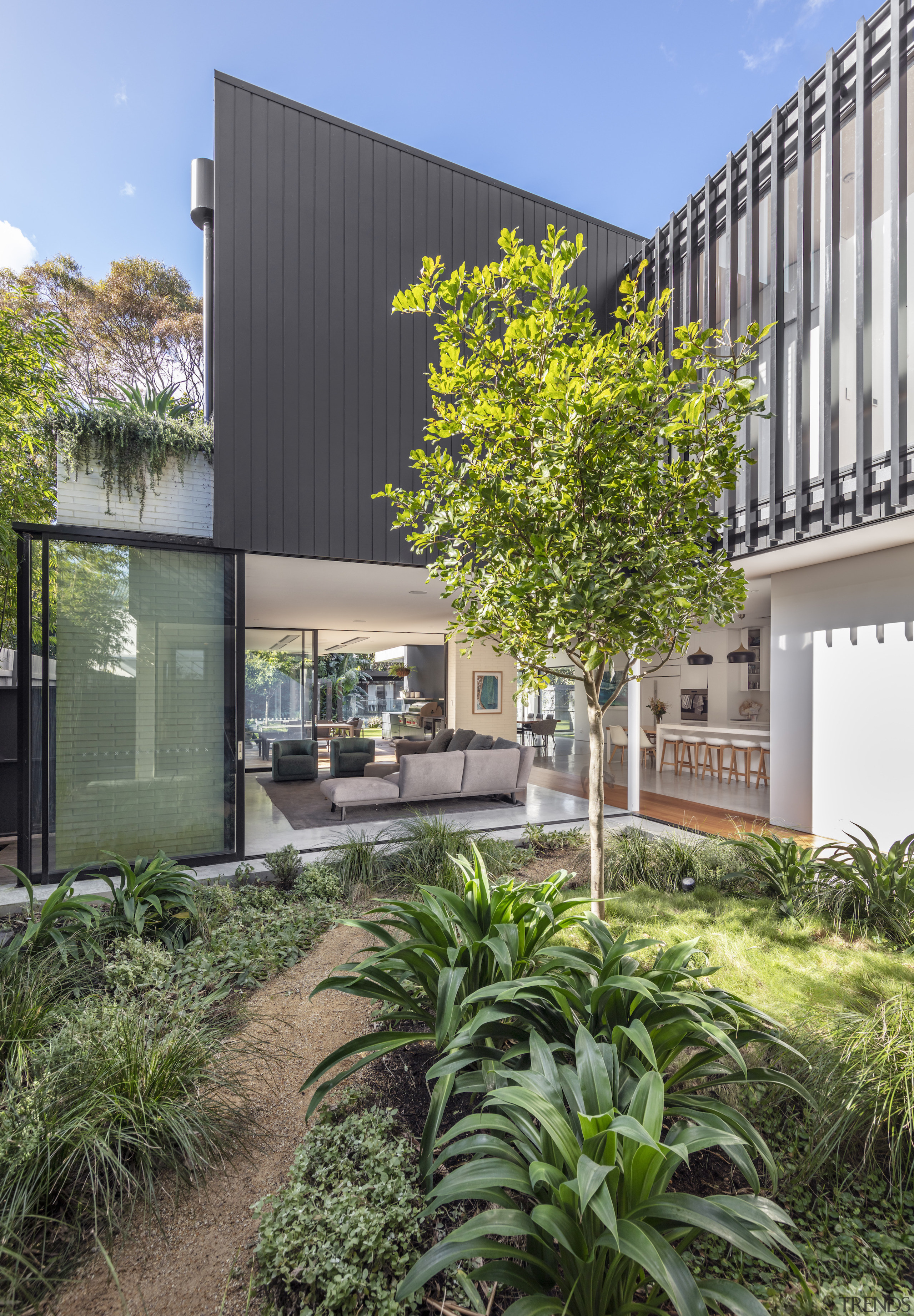 The main living zone spills directly onto the 