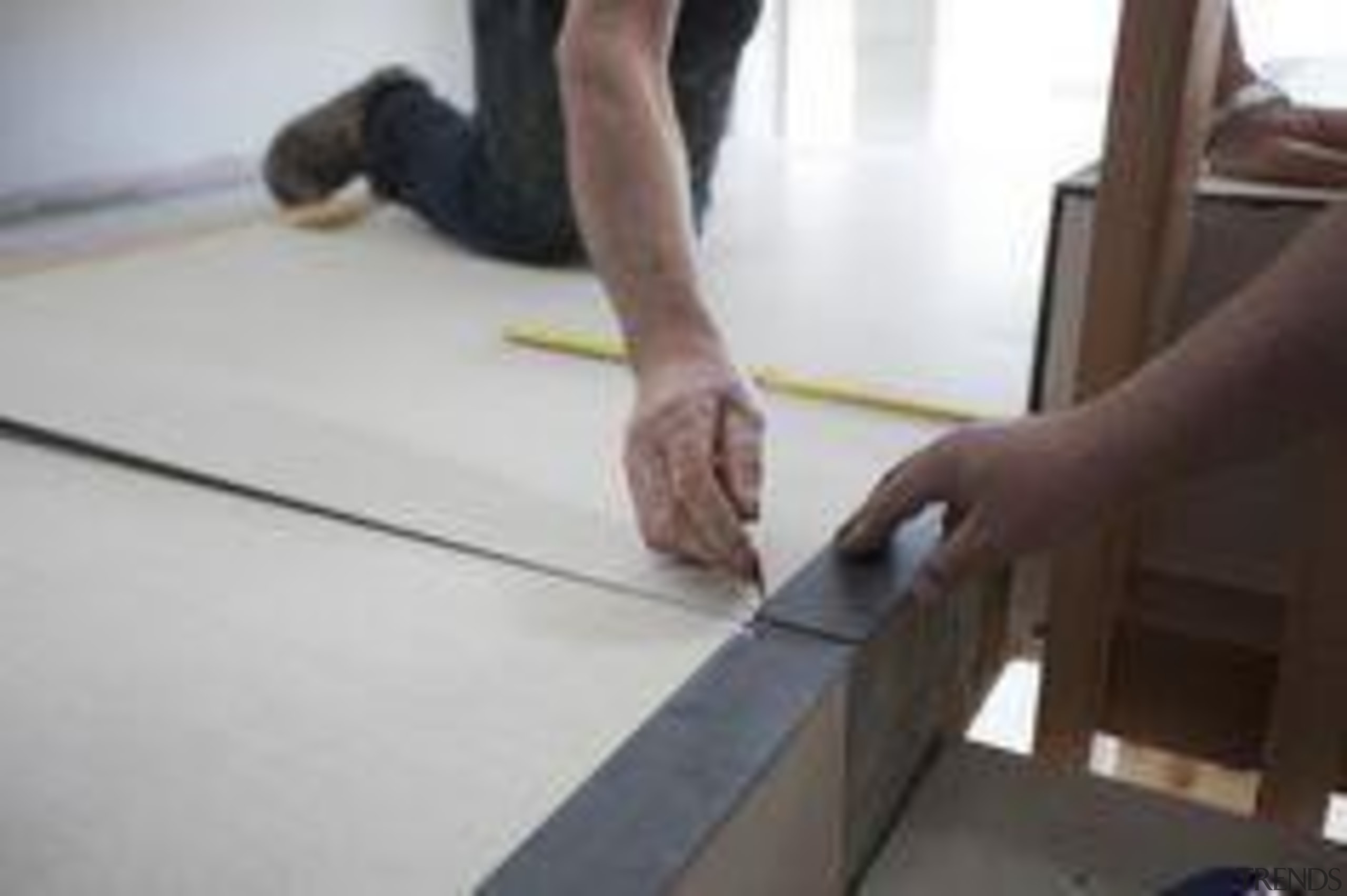 Network Tasman Building - Network Tasman Building - finger, floor, flooring, furniture, hand, hardwood, product design, table, wood, gray