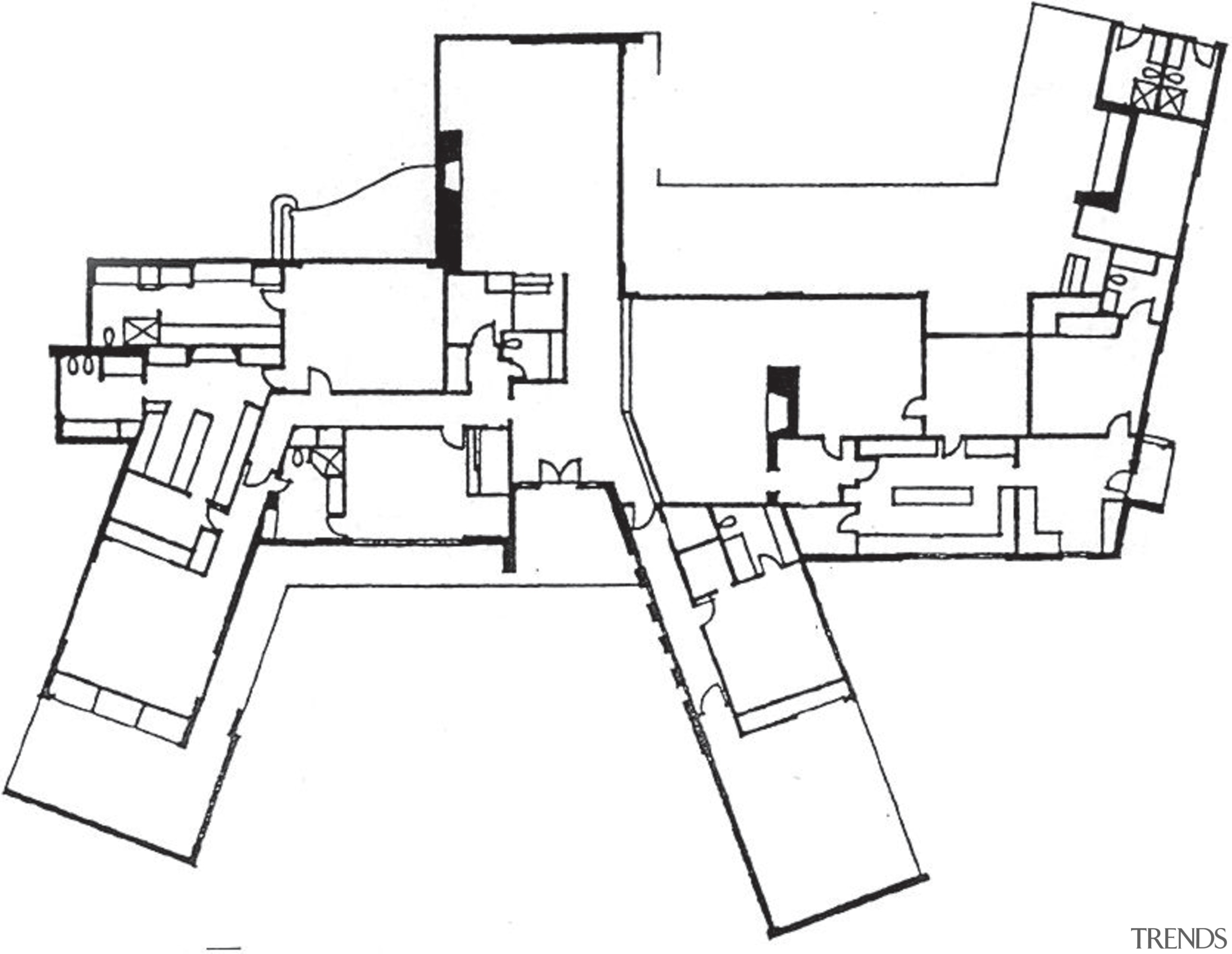 floorplan of house before renovations took place - area, artwork, black and white, design, diagram, drawing, floor plan, font, line, line art, plan, product, product design, structure, technical drawing, white