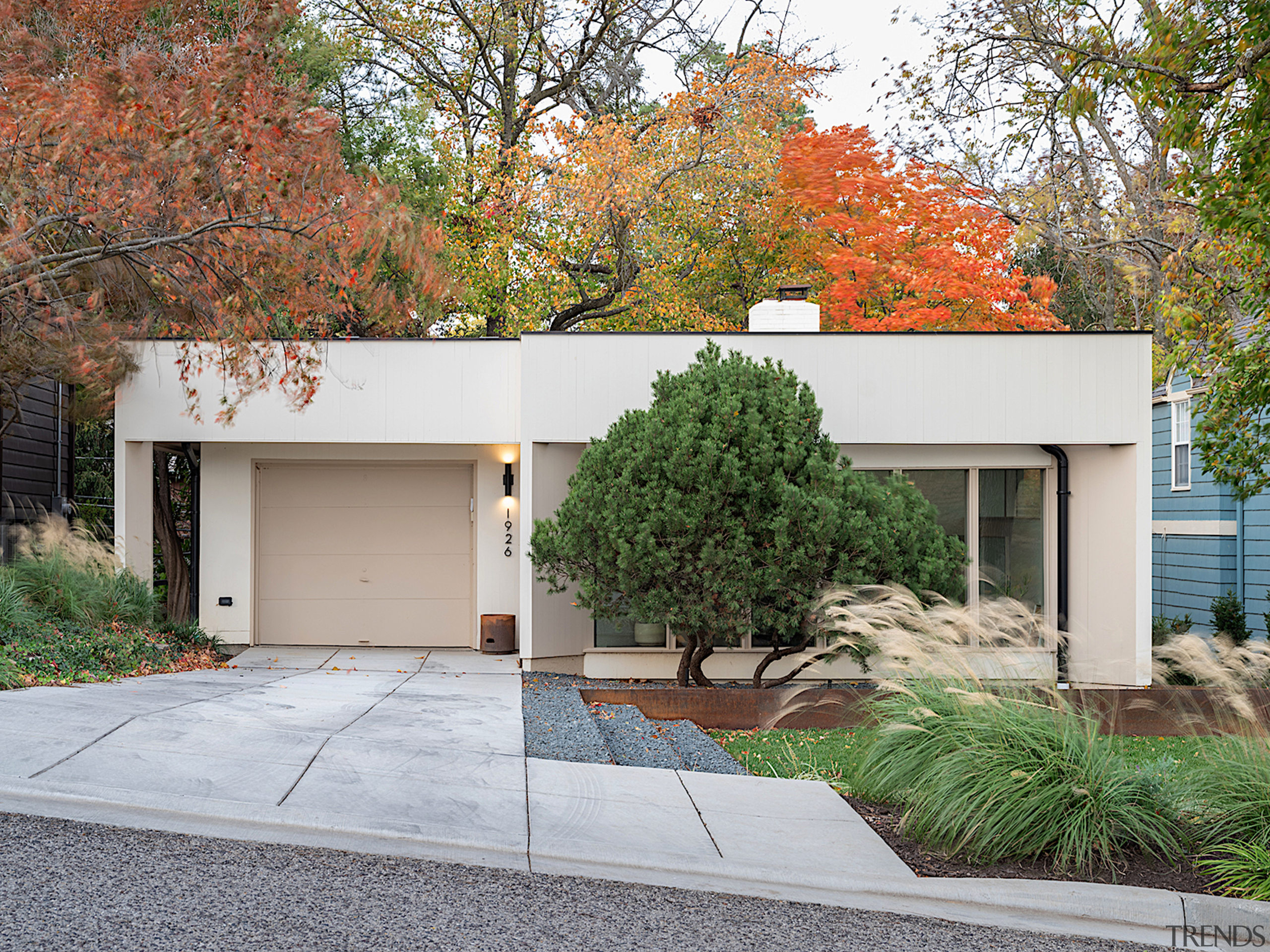 On the entry level, a sunroom and new 