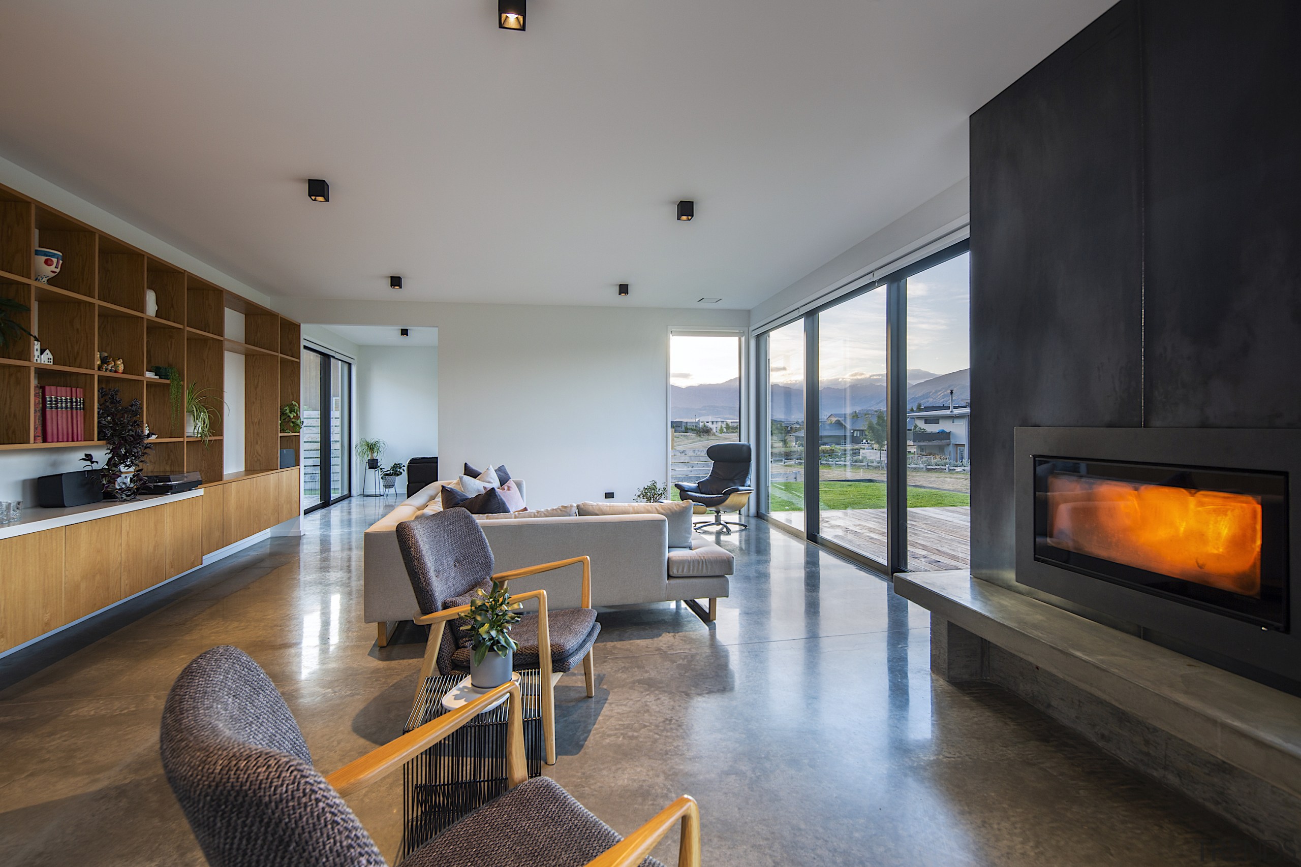 It's not just the exterior views that seem gray, black