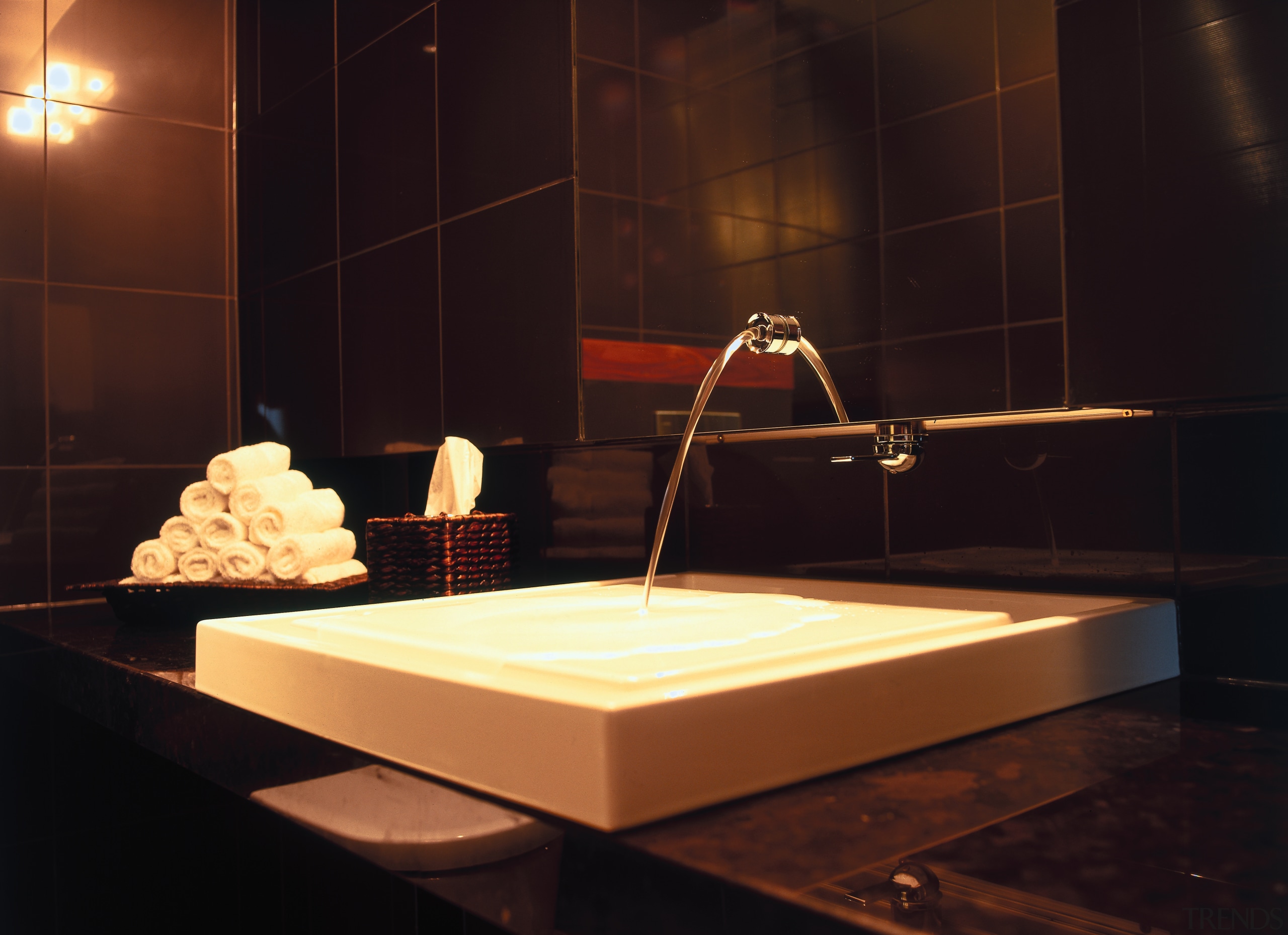 A view of the Kohler products used in design, flooring, furniture, interior design, light, lighting, product design, table, wood, black