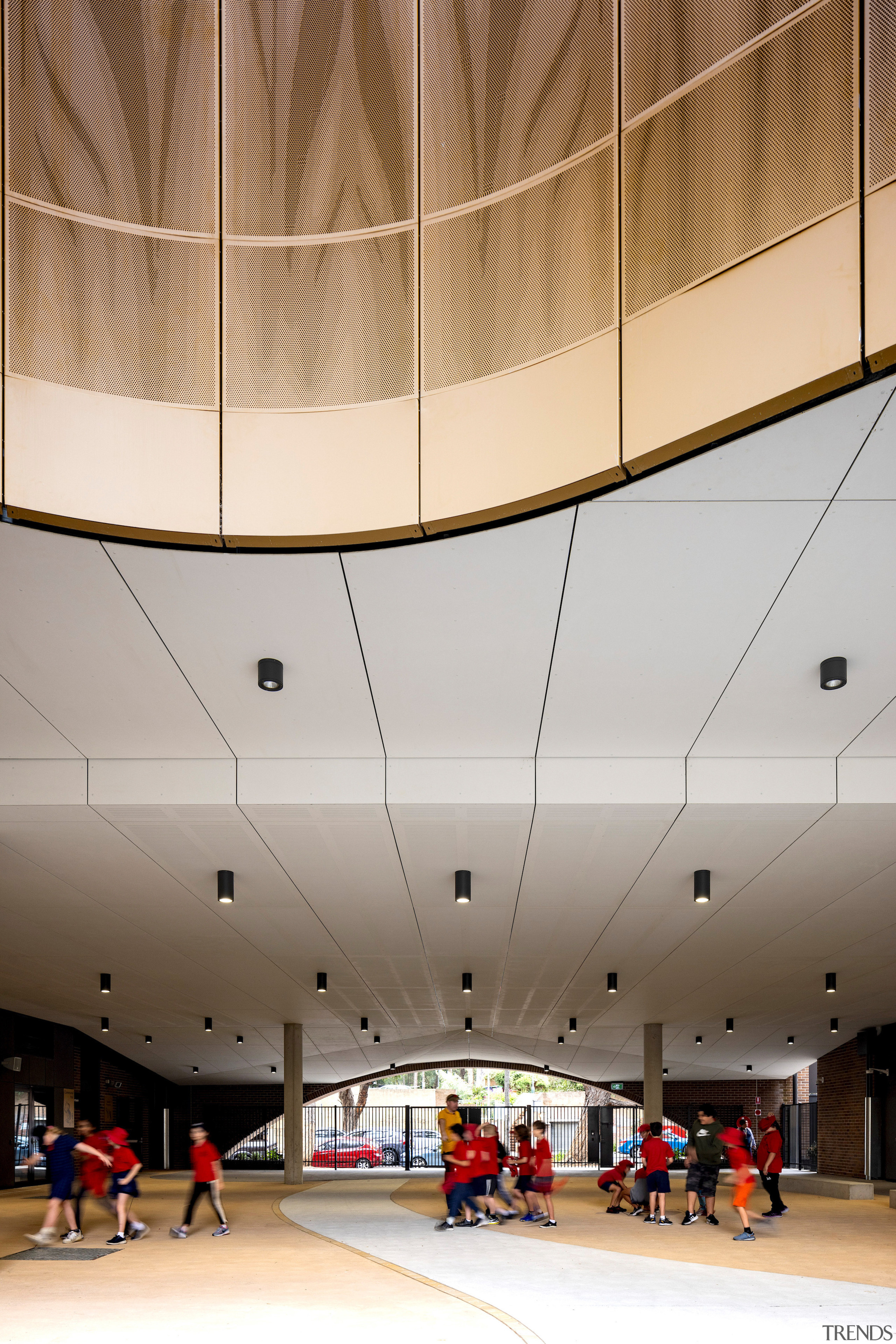 Facade detail. Photography by Brett Boardman. 