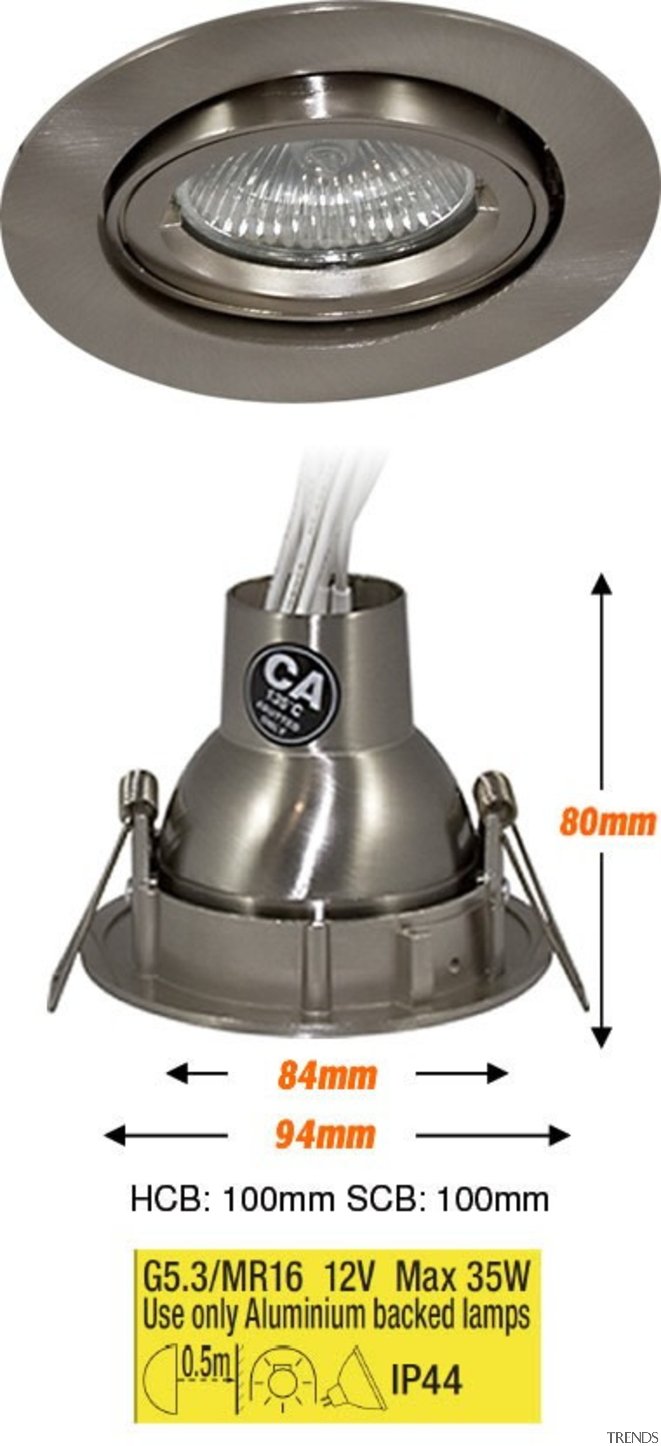 FeaturesFitting only, no lamp. Complete with lamp holder.The product design, white, gray