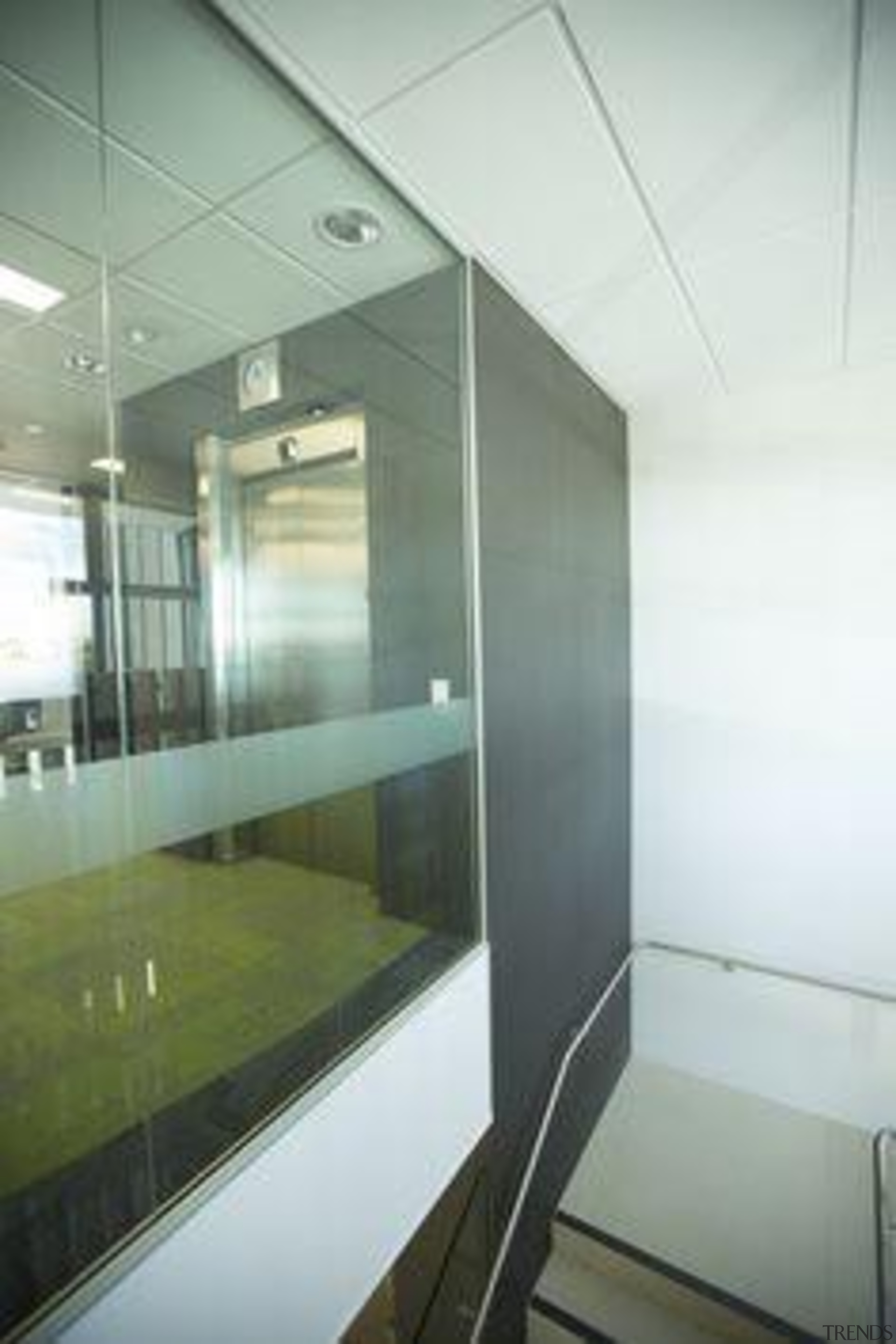 Wall featuring Naturali basalto vena scura and Floor architecture, daylighting, glass, interior design, wall, window, white, gray