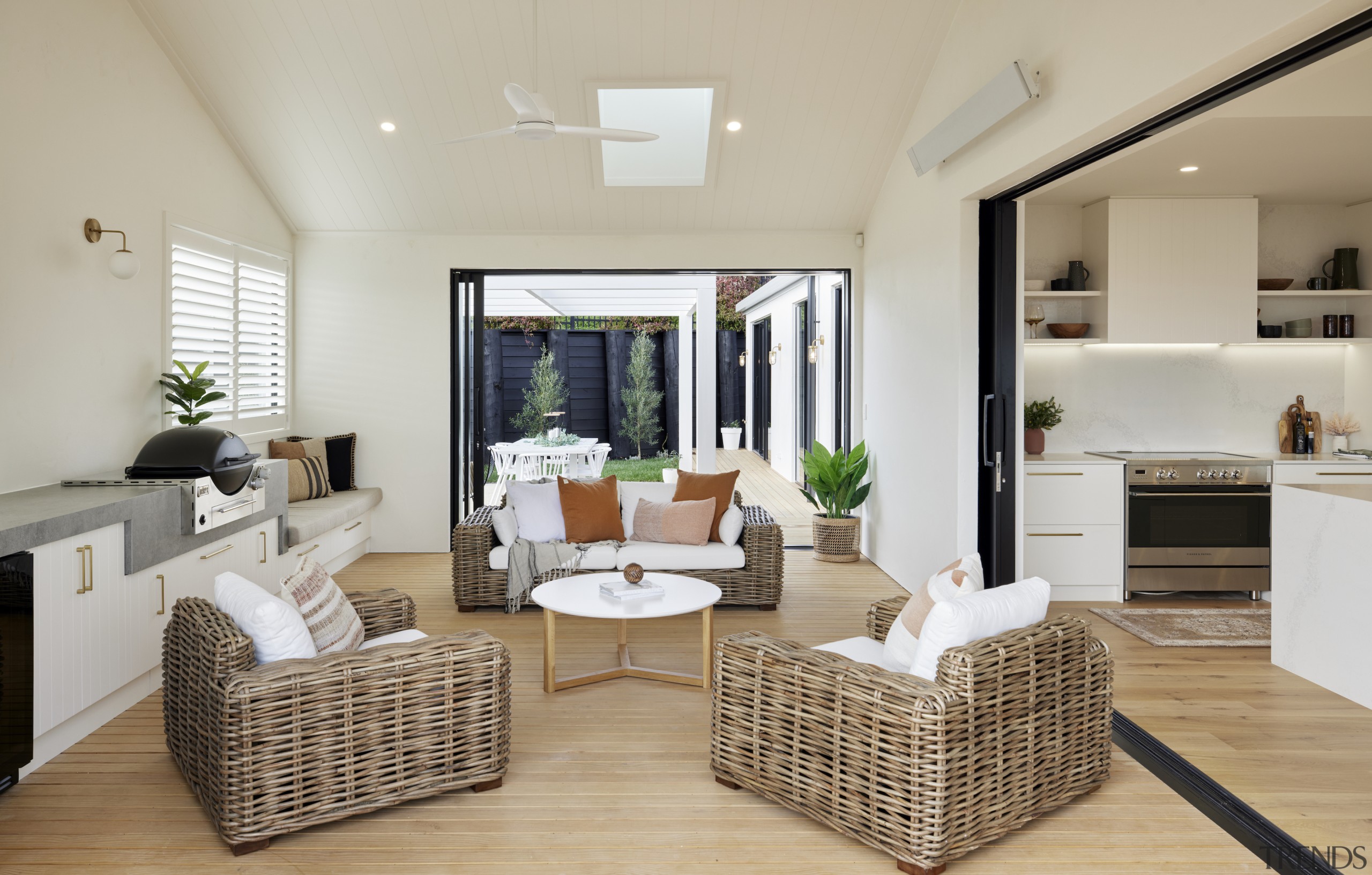 Outdoor living has all the refinement of the 