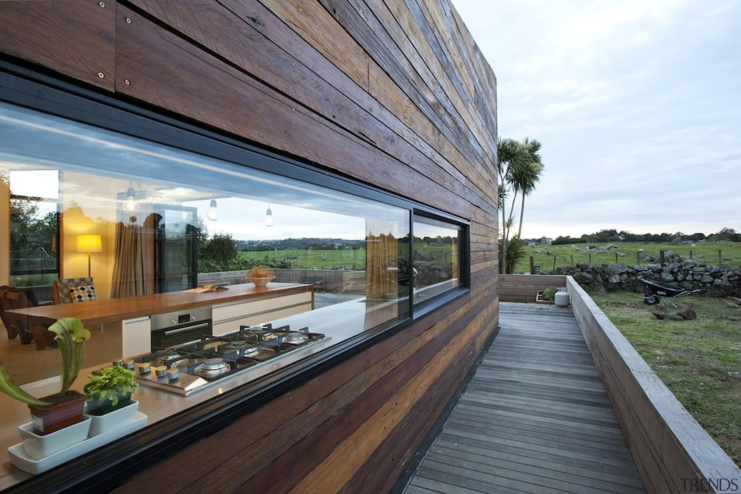 Pictured: Davy Residence – Mark McLeay, Creative Arch, architecture, house, real estate, roof, gray