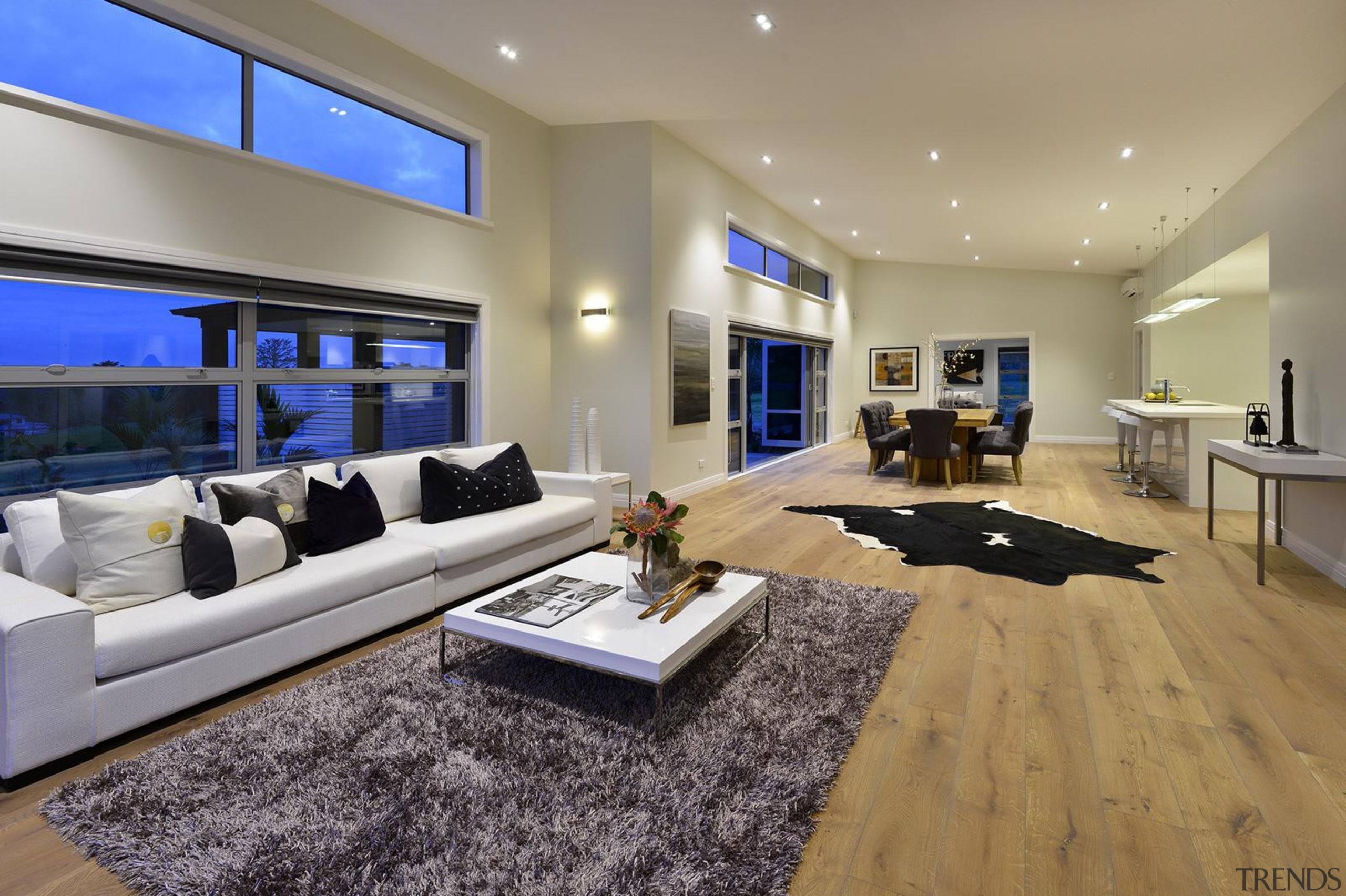 Choose from a range of engineered timber flooring architecture, ceiling, estate, floor, flooring, home, house, interior design, living room, penthouse apartment, property, real estate, room, wood flooring, gray