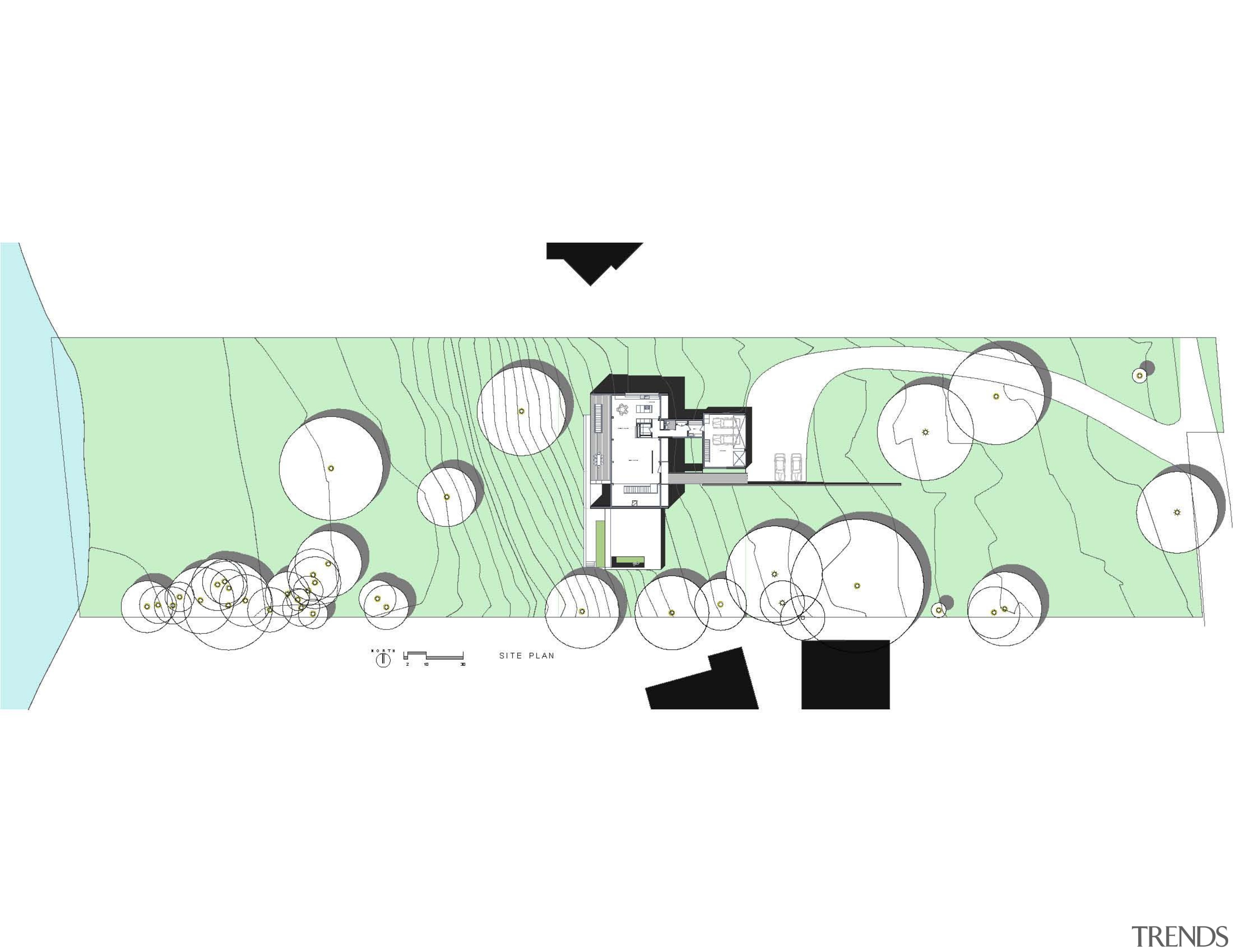 Lay of the land  this house is area, cartoon, design, diagram, font, green, pattern, product, product design, text, white