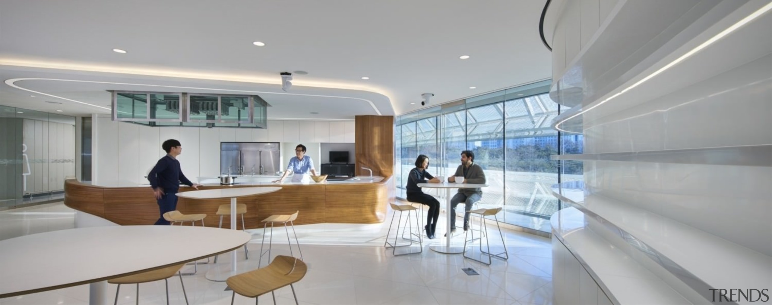 Architect: CannonDesignPhotography by Tim Griffith and Christopher apartment, architecture, ceiling, daylighting, interior design, lobby, office, gray