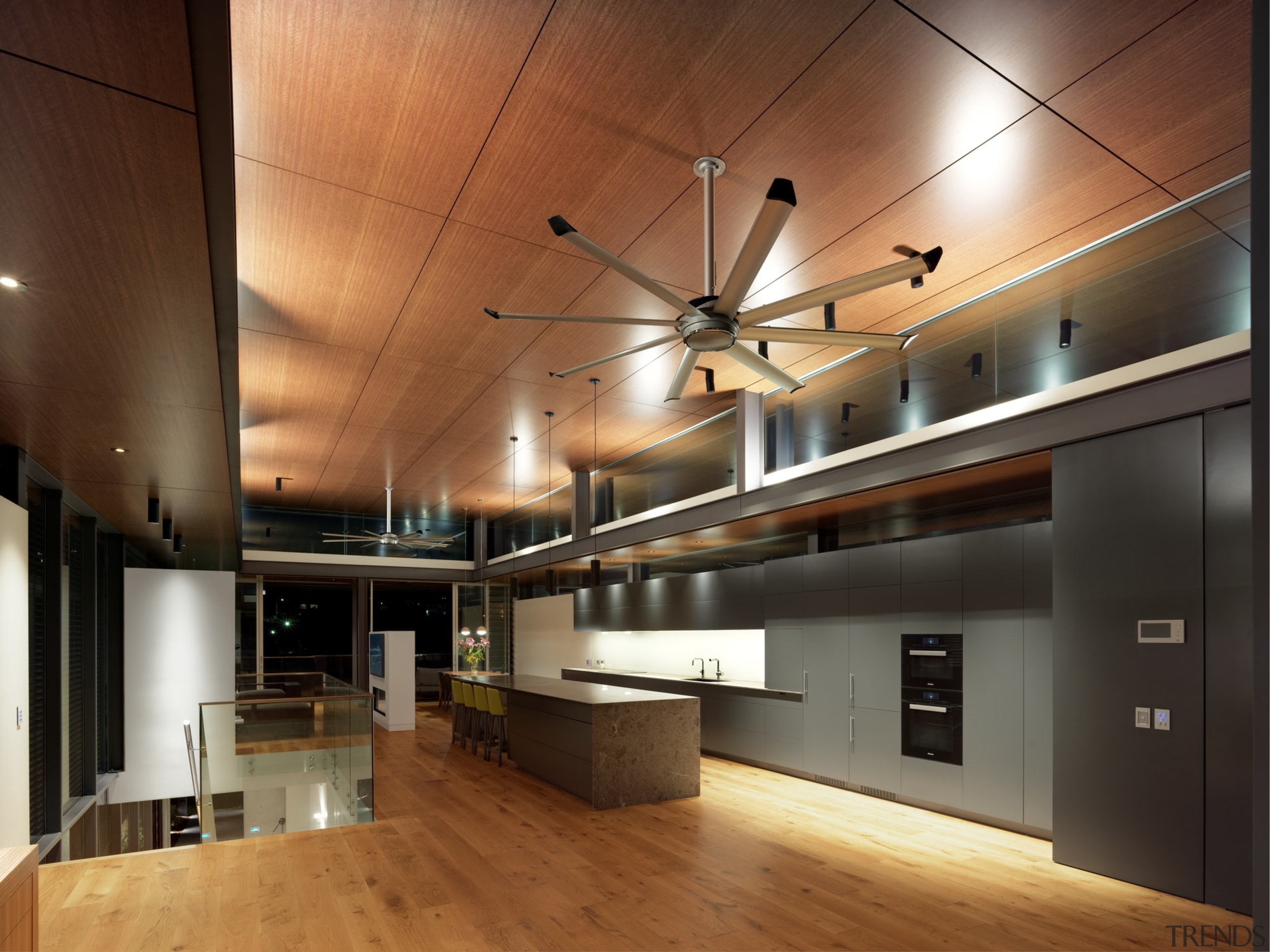 Roar Northcurlcurl House 39S - architecture | ceiling architecture, ceiling, daylighting, interior design, lobby, brown