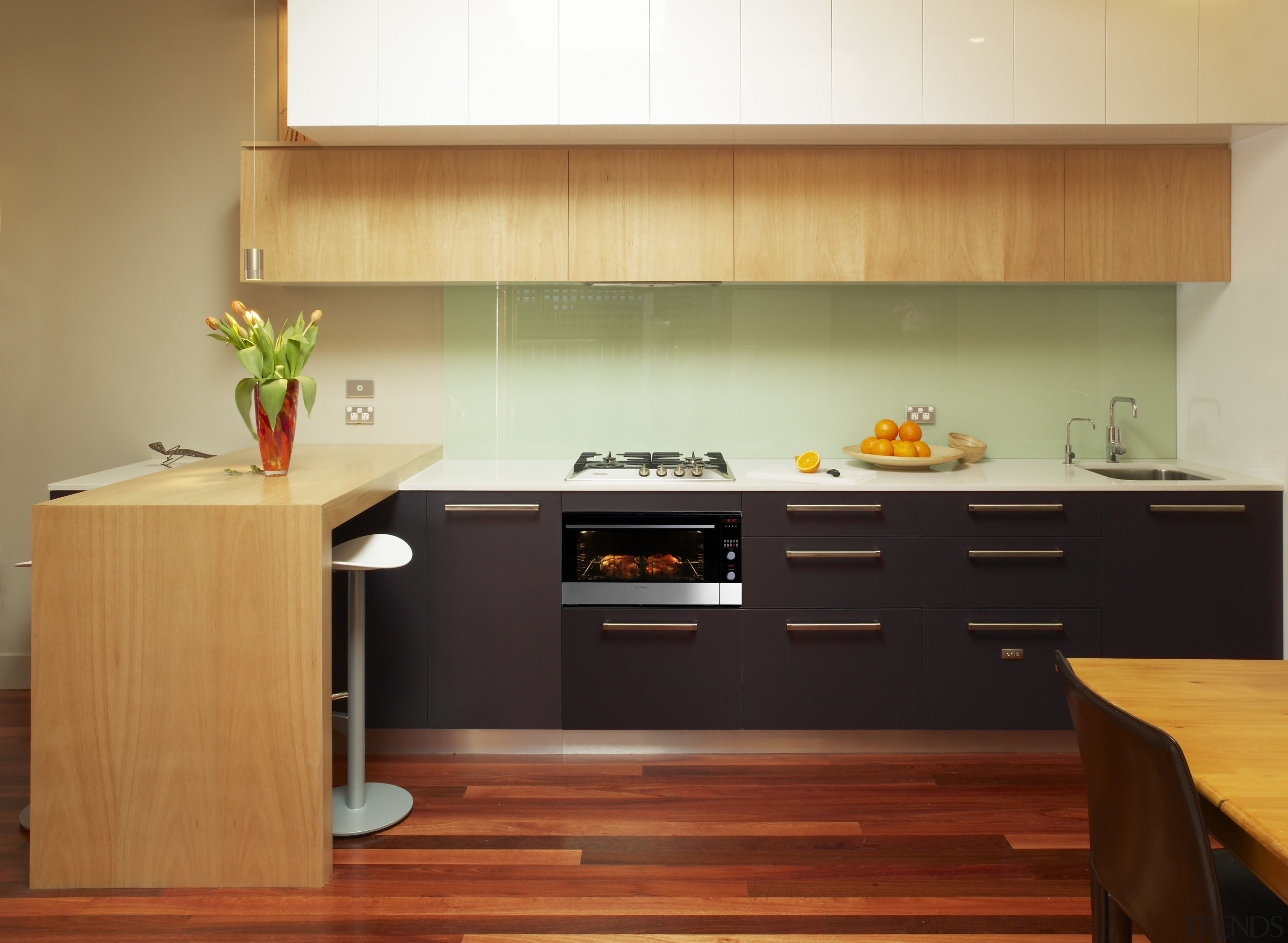 Fisher &amp; Paykel's new range of 36inch appliances cabinetry, countertop, cuisine classique, floor, flooring, hardwood, home appliance, interior design, kitchen, room, wood, wood flooring, brown