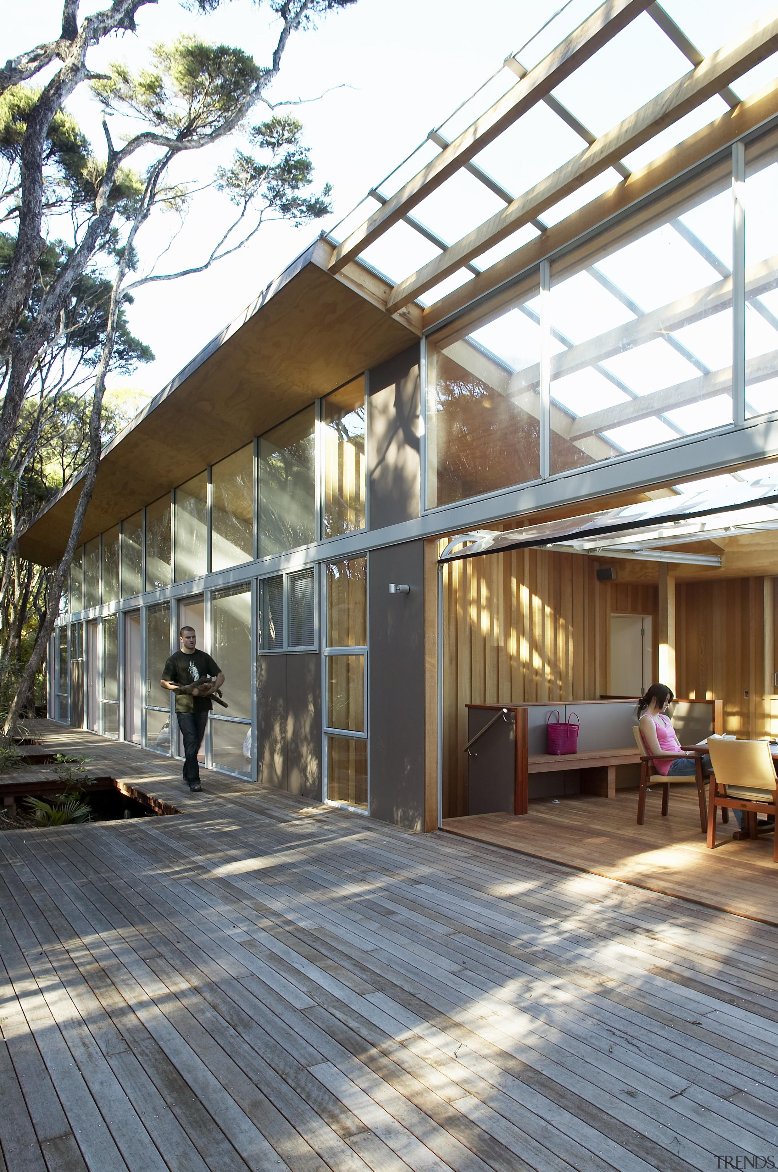 Mangawhai Heads, Northland - Point House - architecture architecture, building, daylighting, house, roof, white, gray