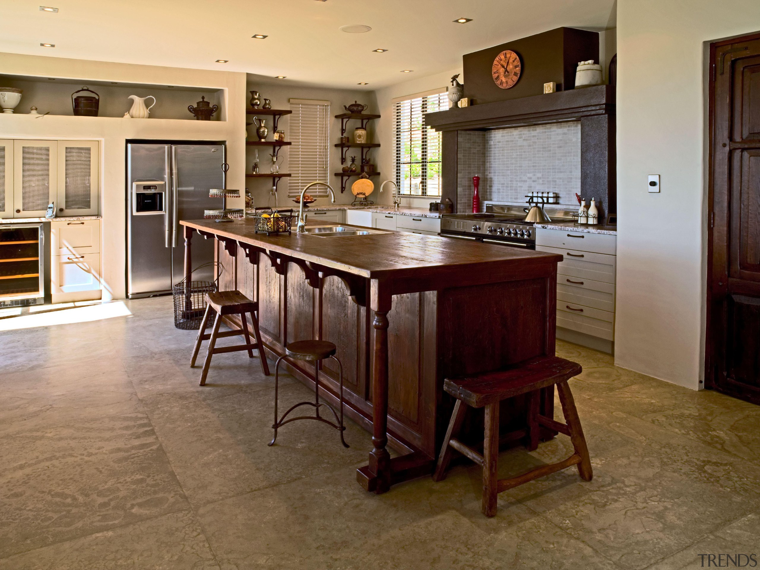 566 whitford rd kitchen.jpg - 566_whitford_rd_kitchen.jpg - cabinetry cabinetry, countertop, cuisine classique, floor, flooring, hardwood, interior design, kitchen, laminate flooring, room, table, wood flooring, brown