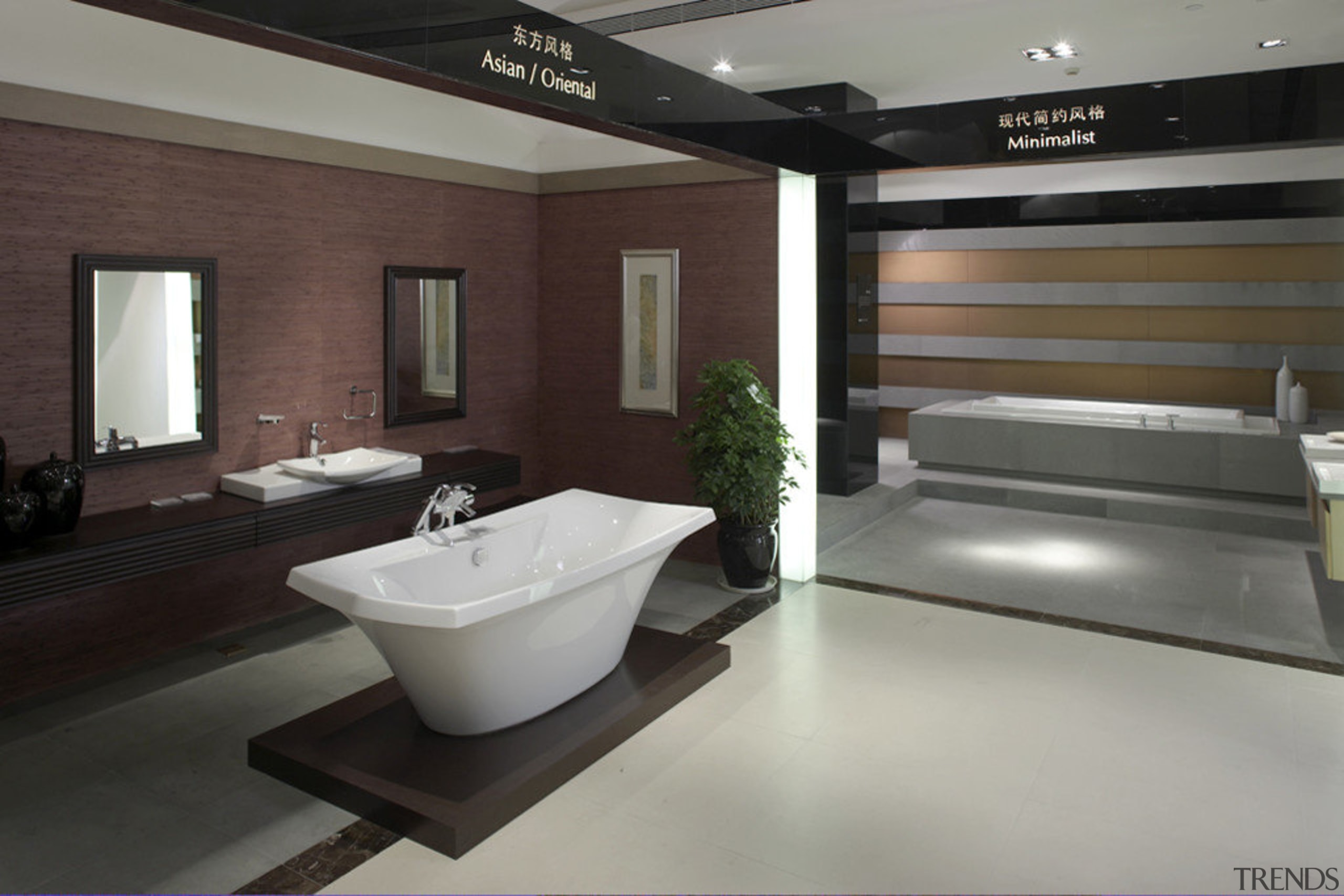 Kohler, a global leader in bathroom design and floor, interior design, gray, black
