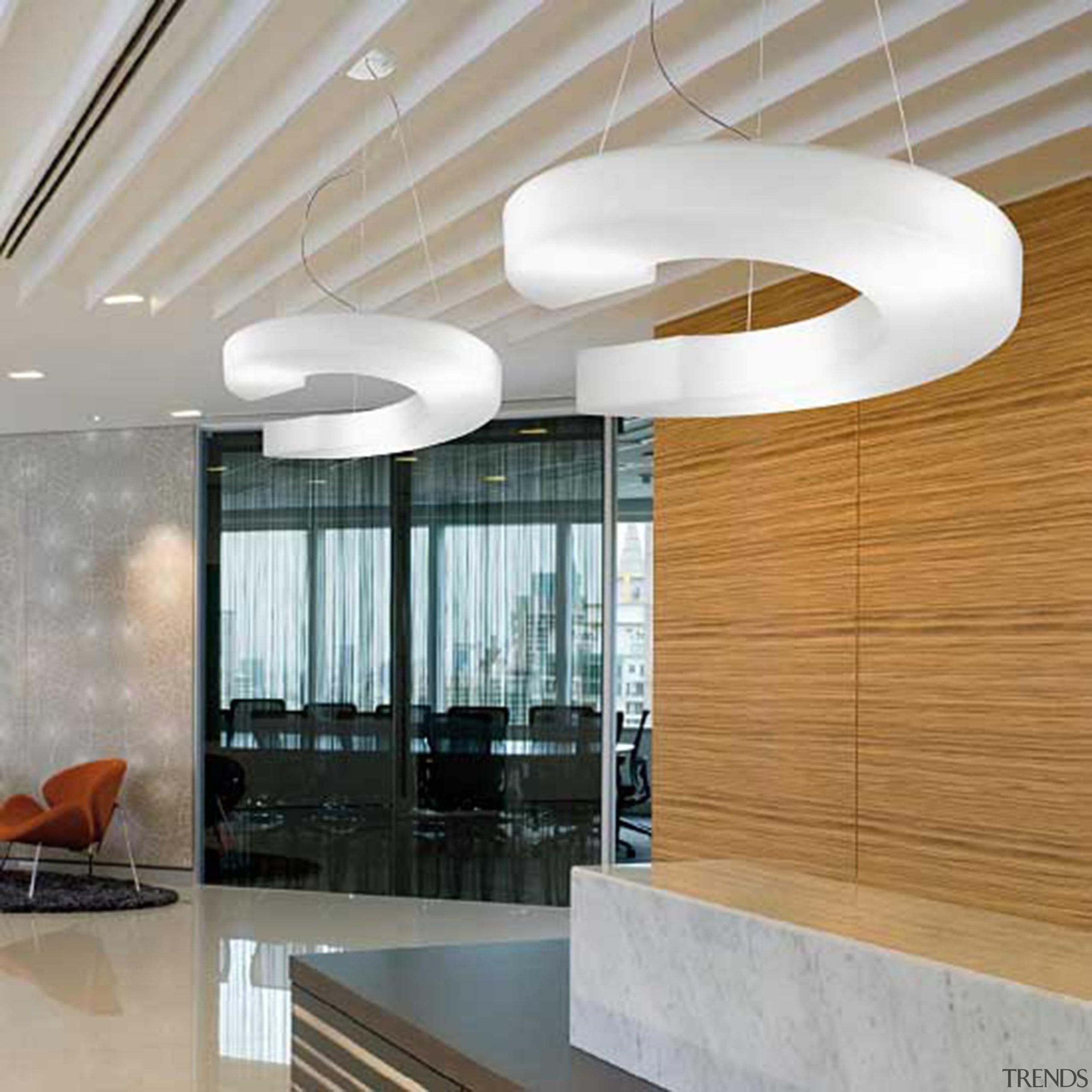 Pendant Light - Pendant Light - architecture | architecture, ceiling, daylighting, glass, interior design, lobby, gray