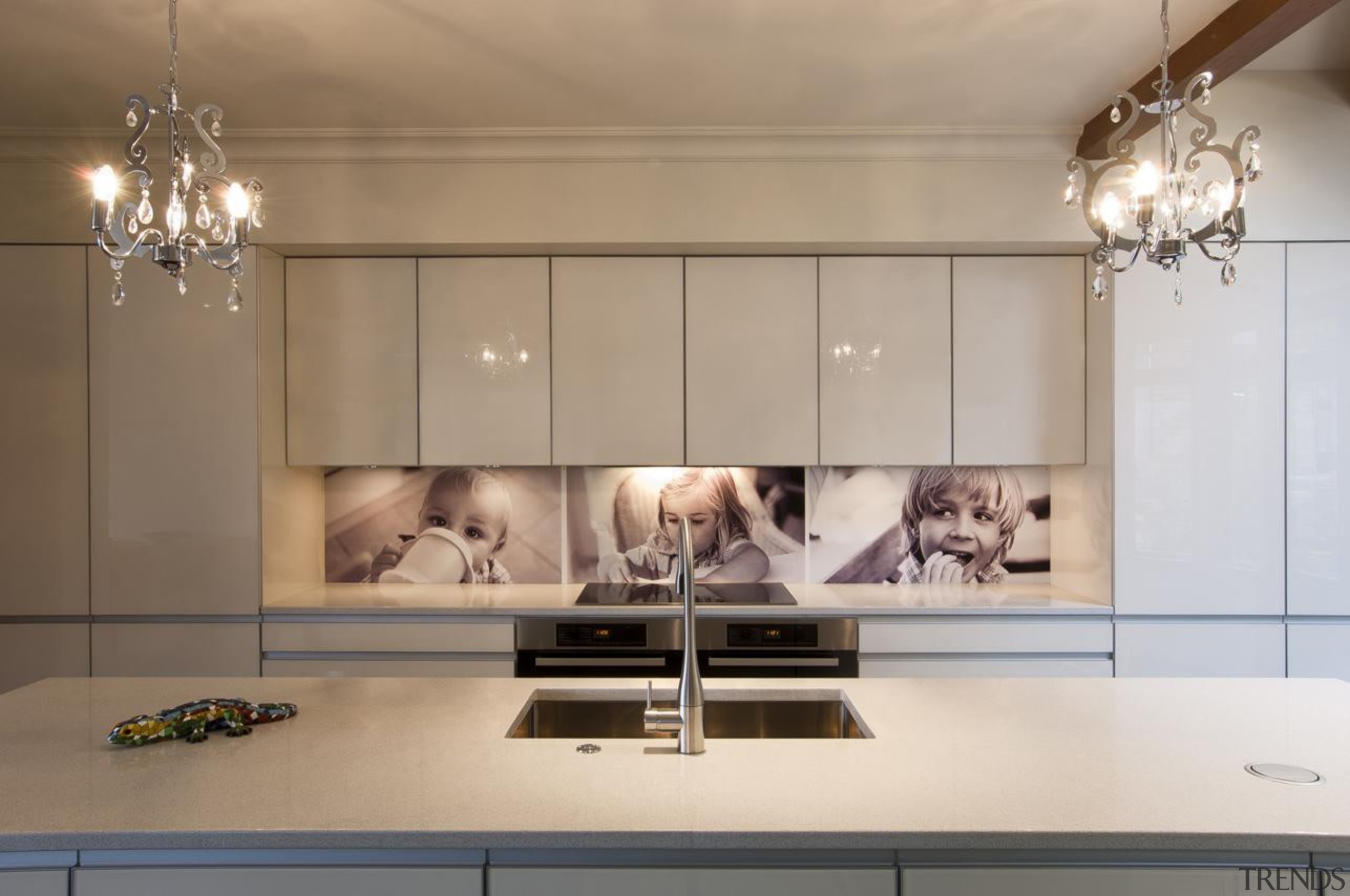 Hataitai Kitchen - Hataitai Kitchen - countertop | countertop, floor, flooring, home, interior design, kitchen, living room, room, gray, brown