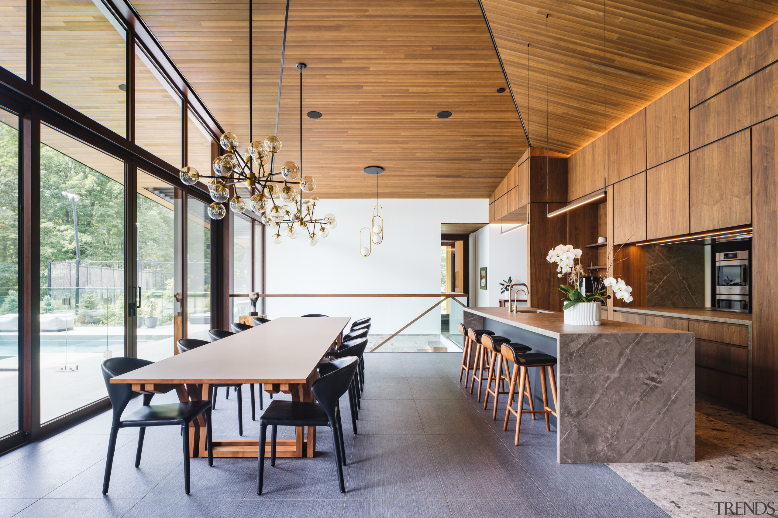 Designed to accommodate up to twenty-four people, the 