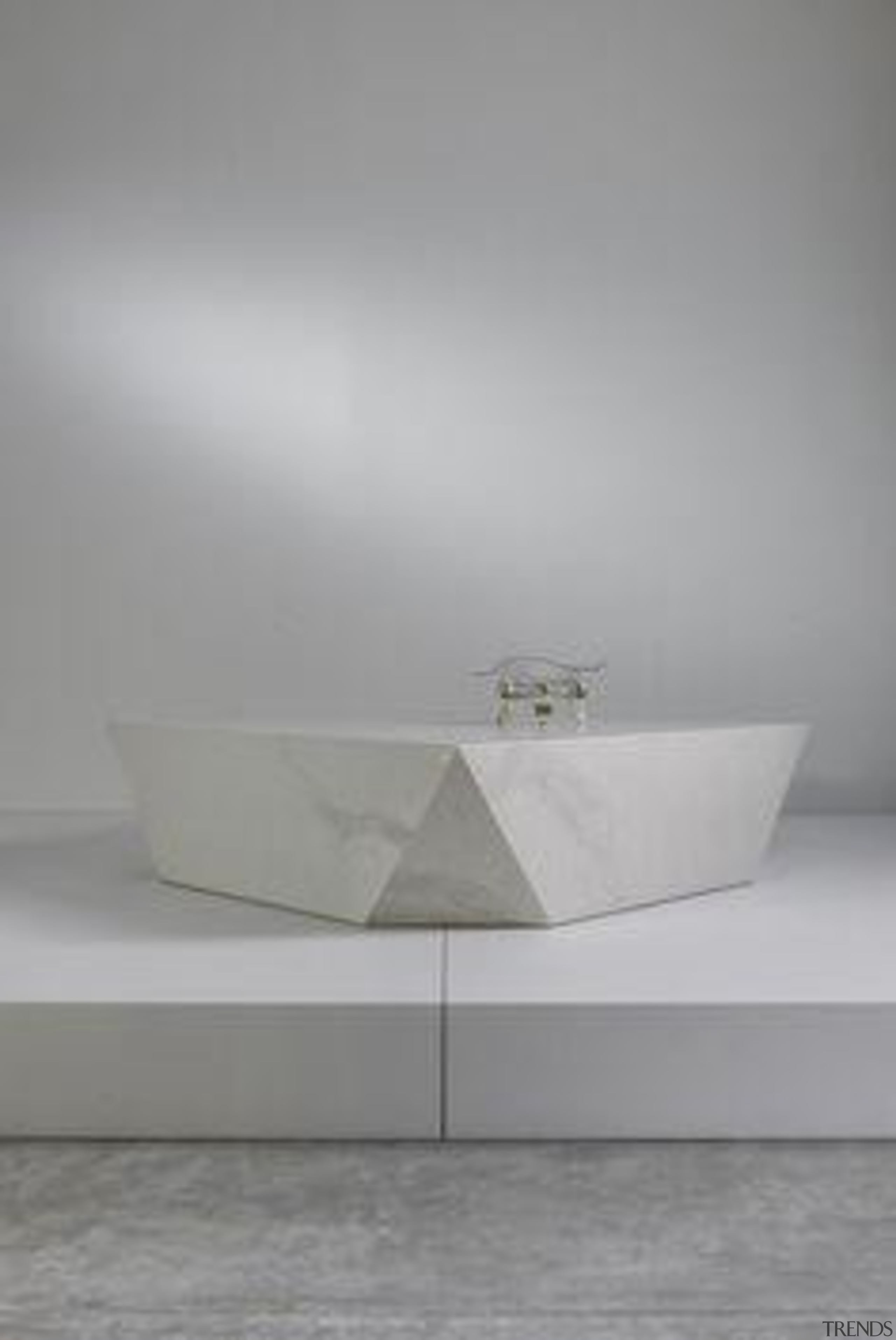 Caesarstone Calacatta Nuvo Launch Singapore Arctic Benches angle, bathroom sink, furniture, plumbing fixture, product design, sink, table, tap, gray