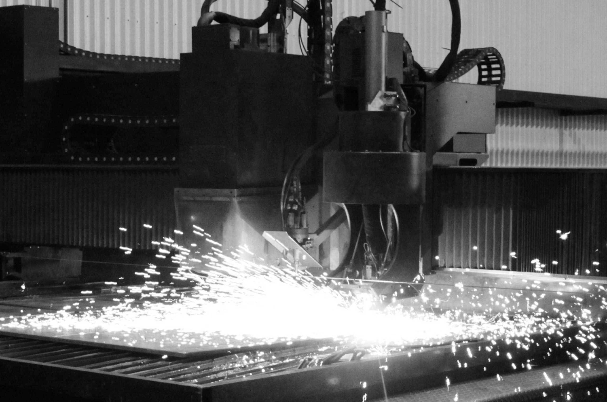 An Easysteel Profile plate – today, Fletchers is 