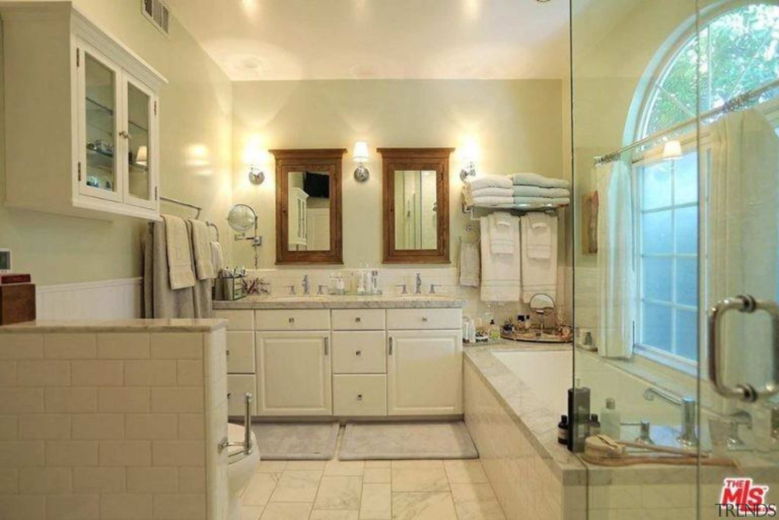 Selena Gomez's new Studio City, California home - bathroom, cabinetry, ceiling, countertop, estate, home, interior design, kitchen, property, real estate, room, orange, brown