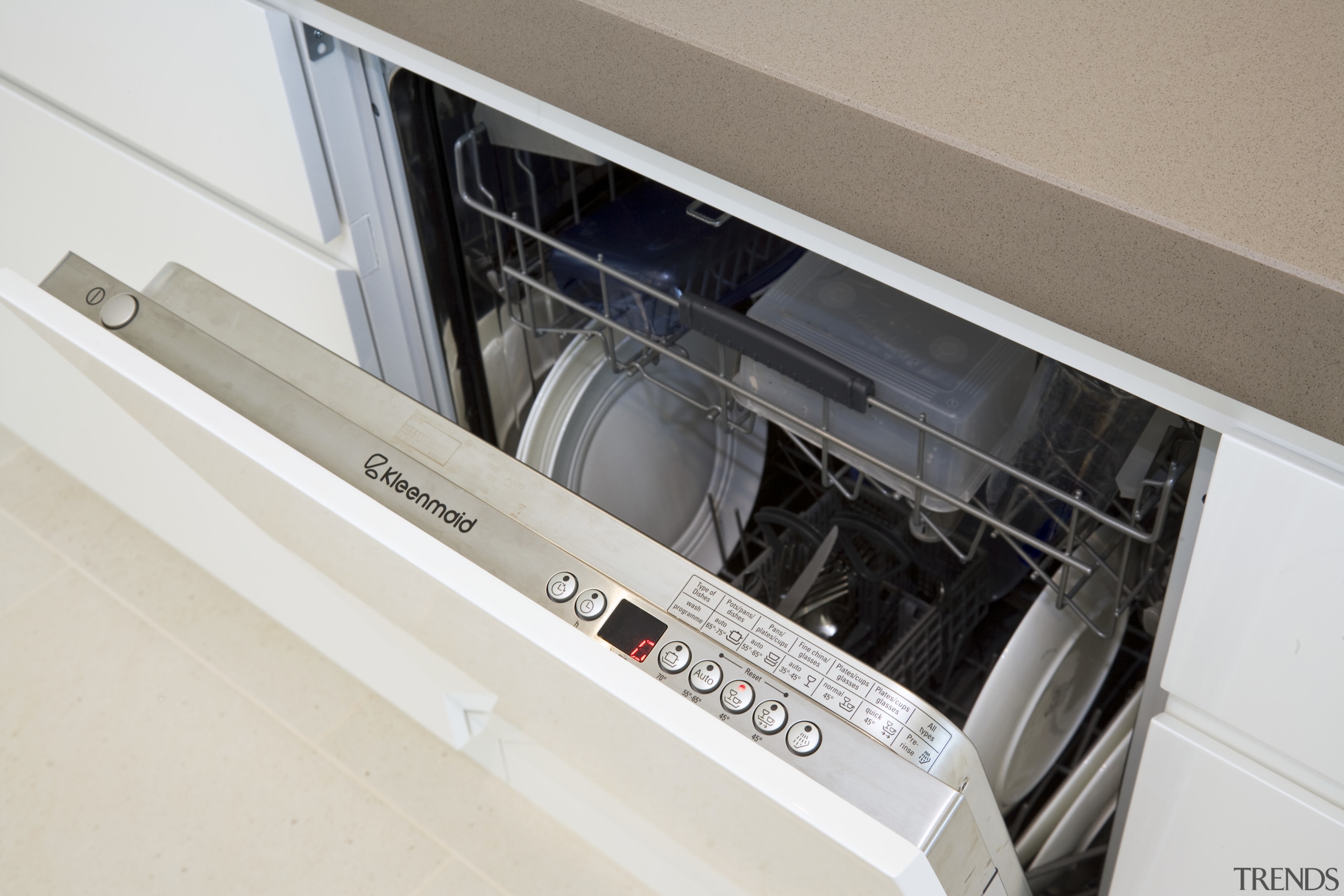 Image of Dishwasher which  offers four star home appliance, kitchen appliance, major appliance, product, product design, gray