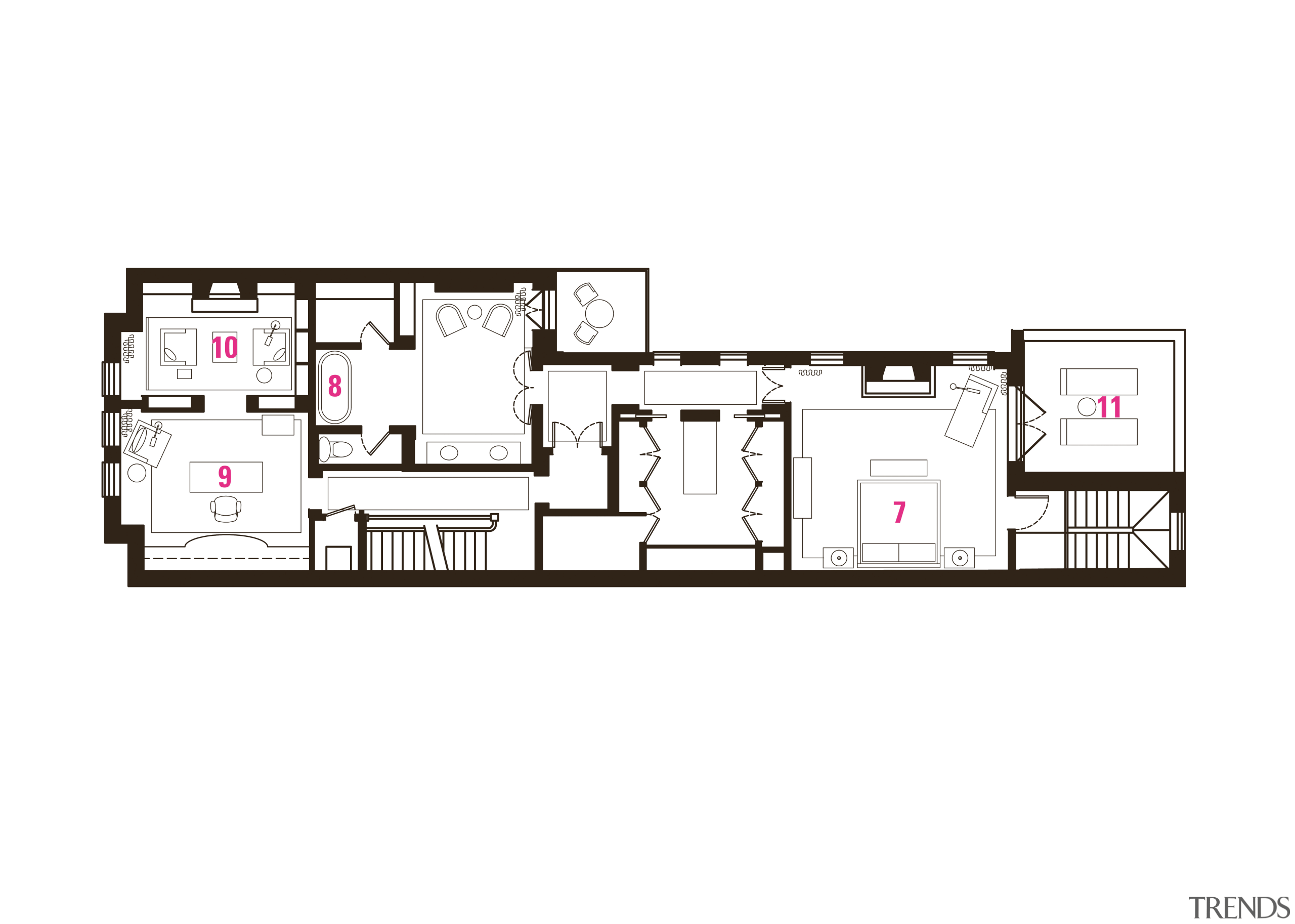 Architectual legend for plans of historical houe. - area, design, elevation, floor plan, plan, product, product design, white