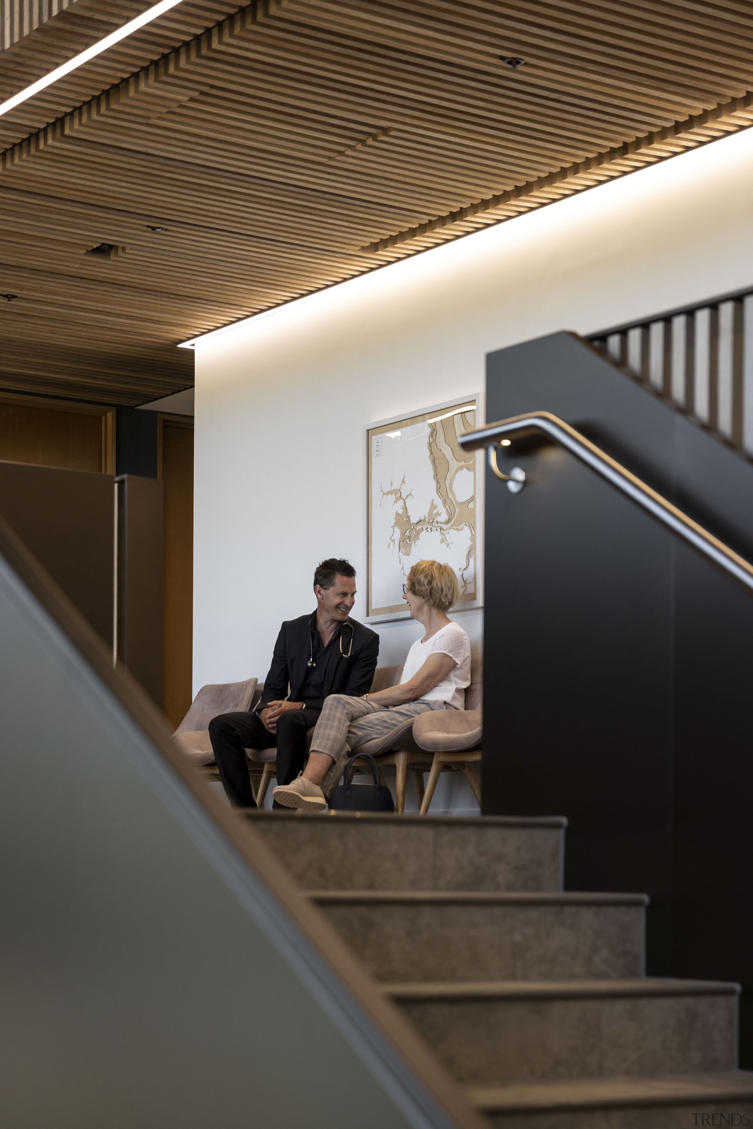 The patient journey is integral, hosted at the 