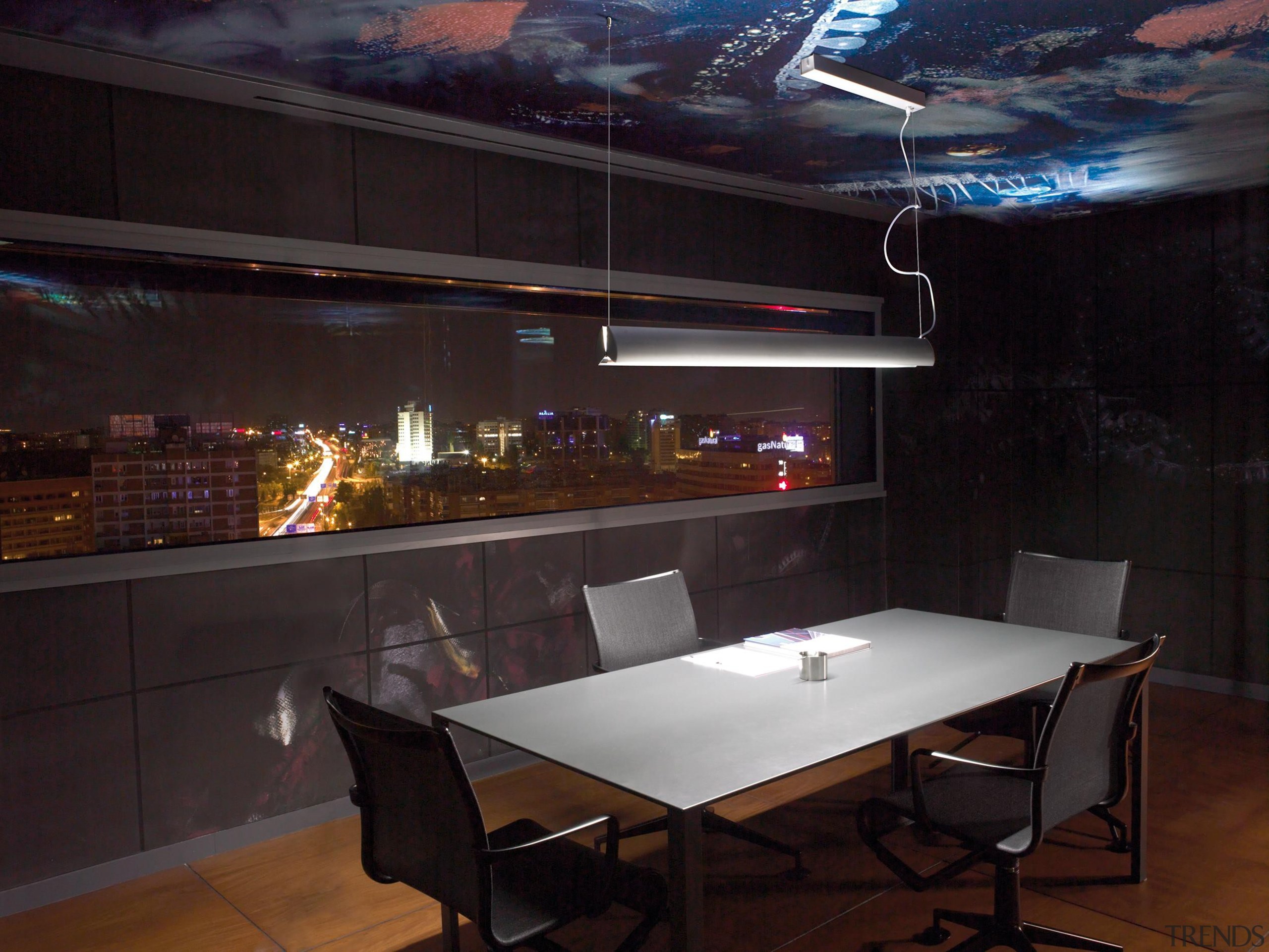 Class from Grok, Spain - Pendant Light - interior design, lighting, table, black